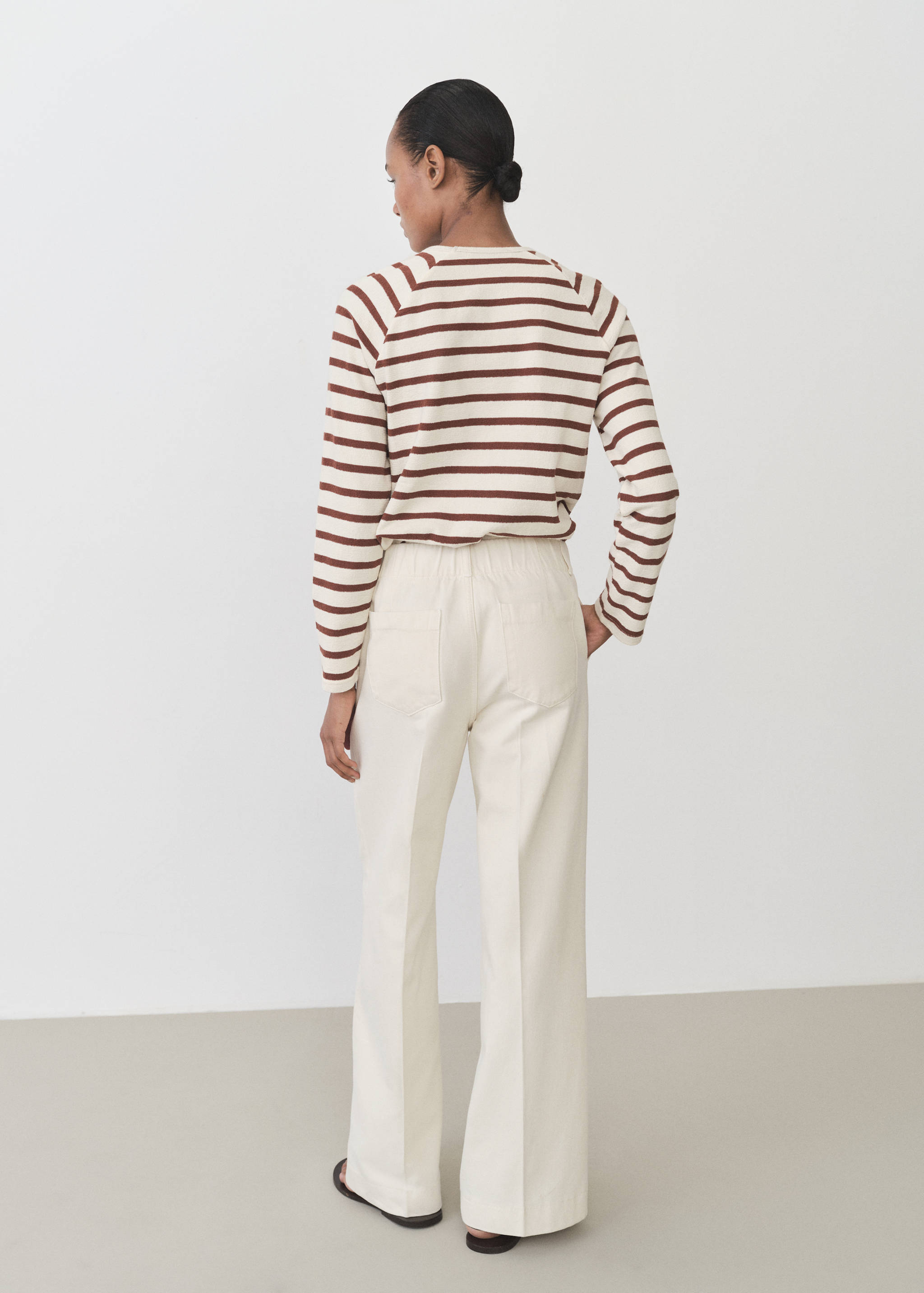 Dessuadora ratlles coll rodó - Revers de l'article