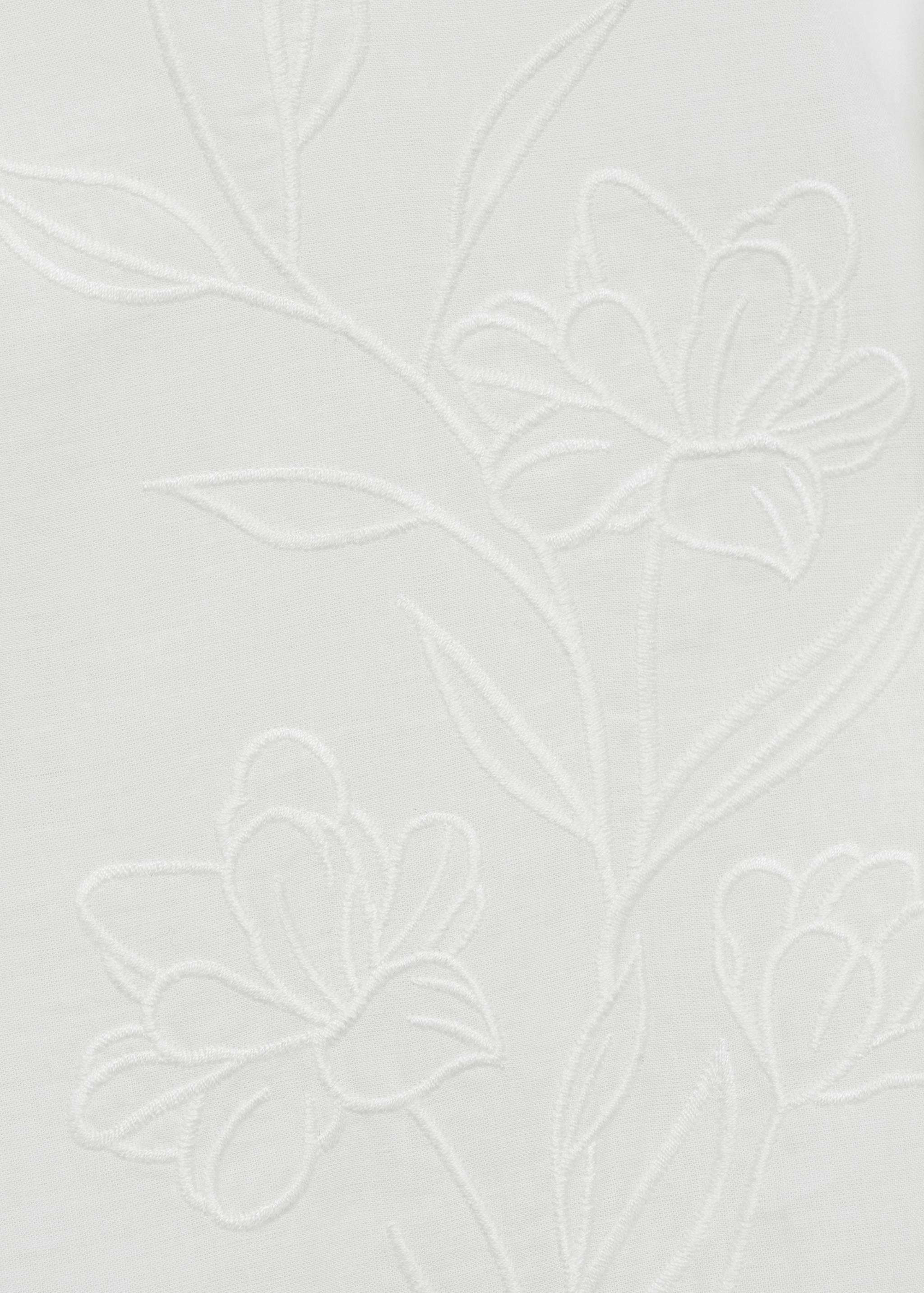 Besticktes Baumwoll-Nachthemd - Detail des Artikels 0