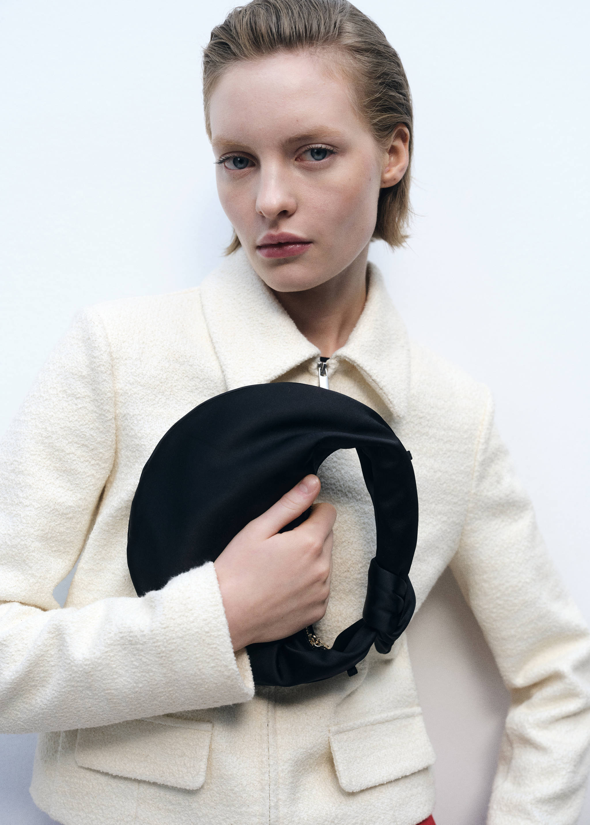 Veste mélange coton revers - Détail de l'article 1