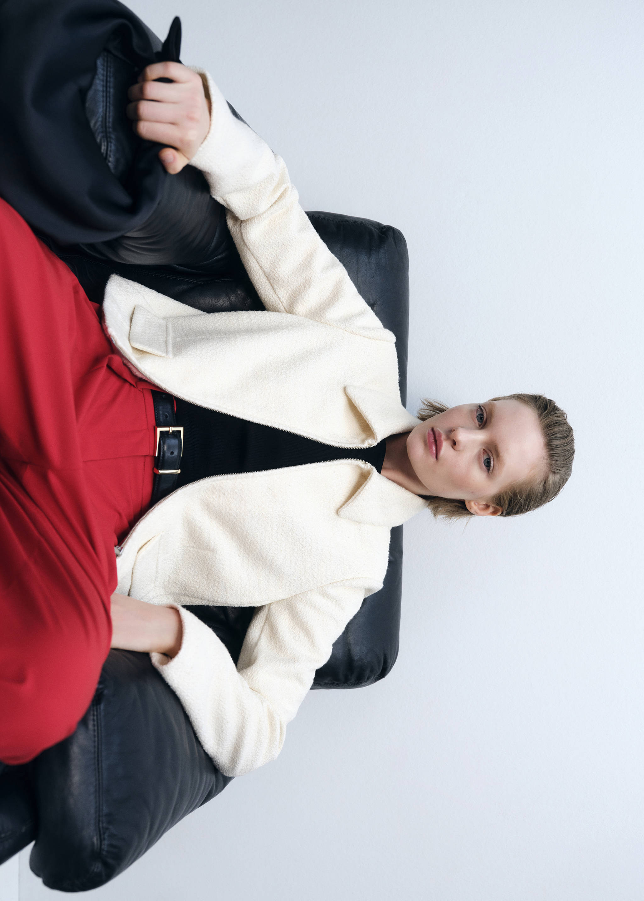 Veste mélange coton revers - Détail de l'article 2