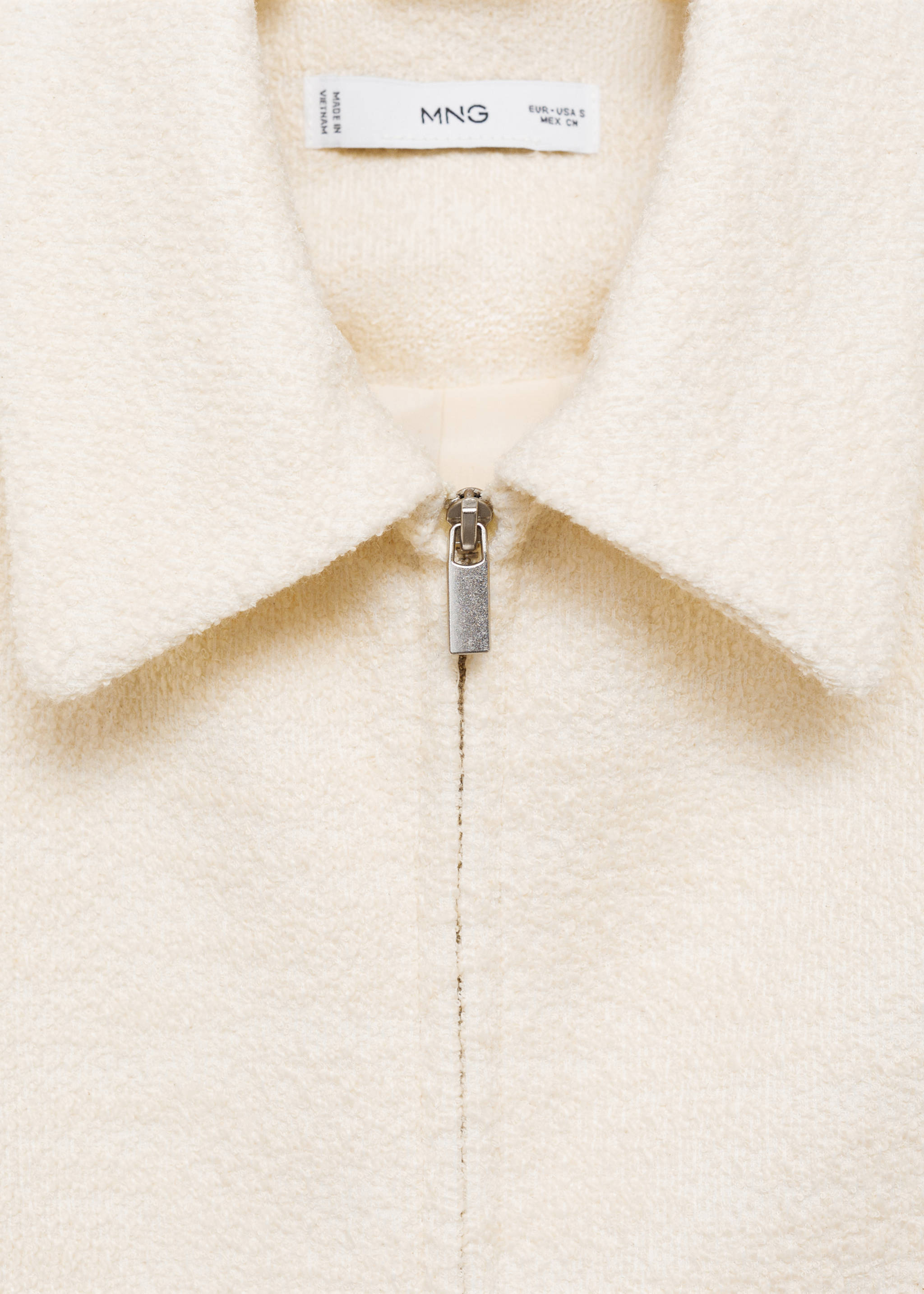 Veste mélange coton revers - Détail de l'article 8