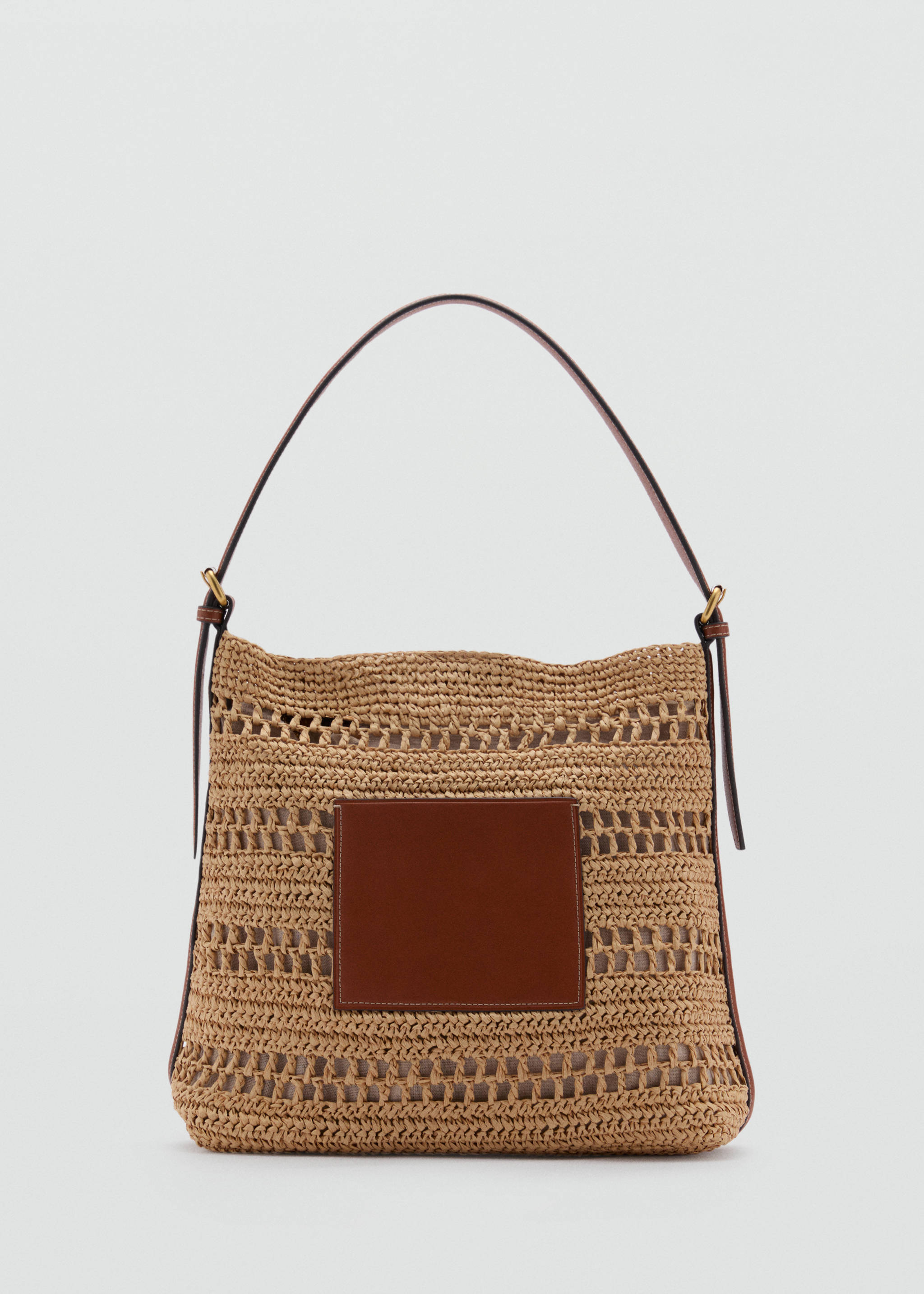 Natural fibre shoulder bag - Article without model