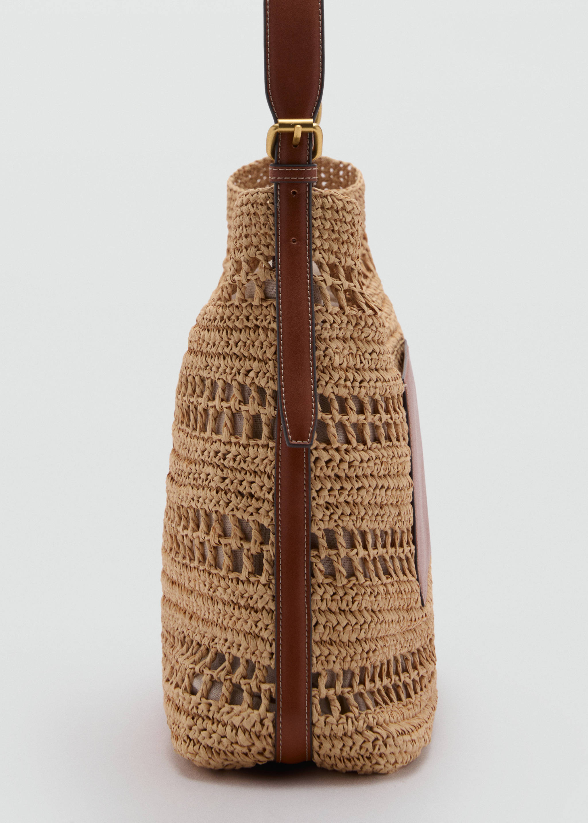 Natural fibre shoulder bag - Details of the article 1