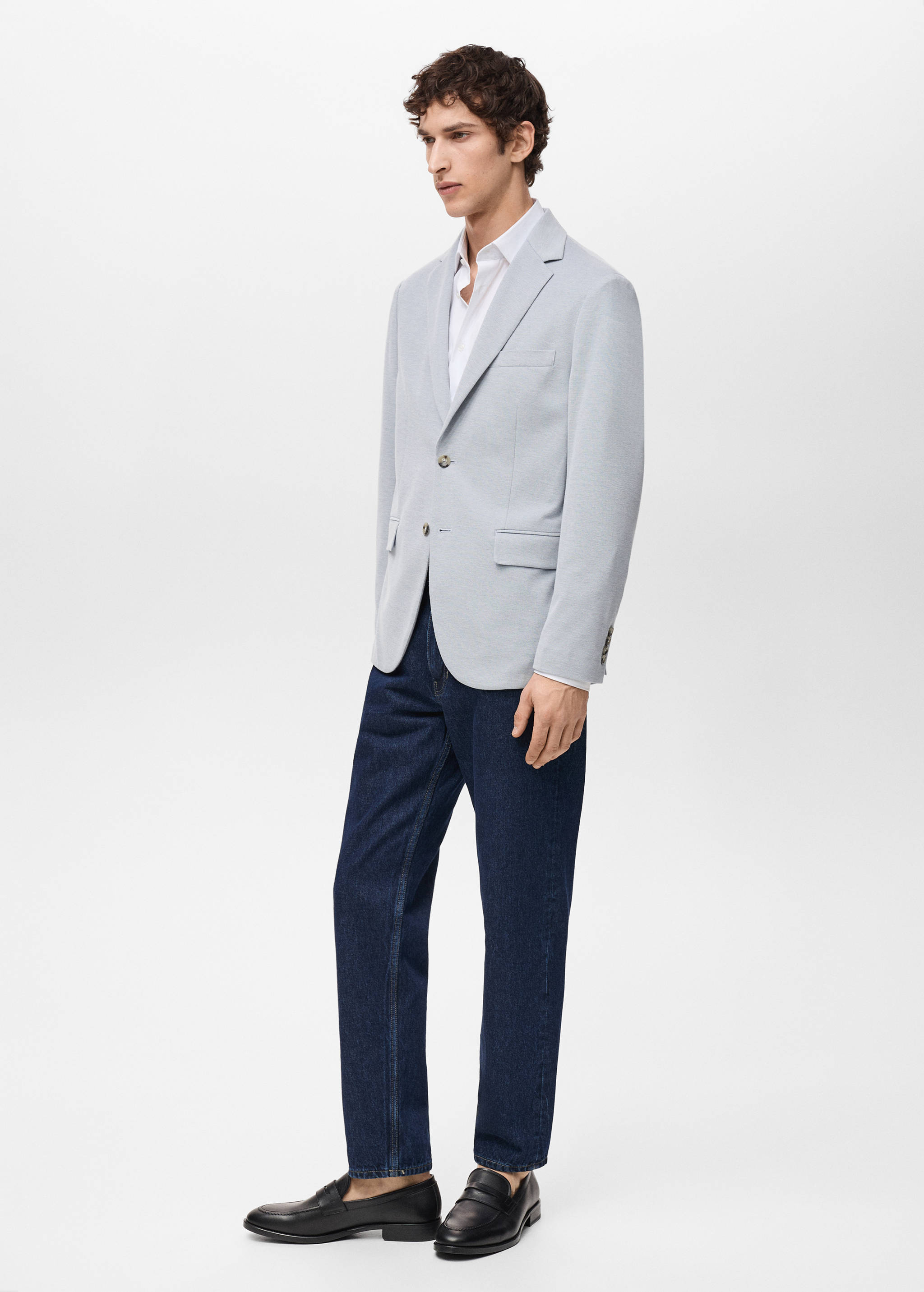 Verner slim-fit cotton jacket - Details of the article 2