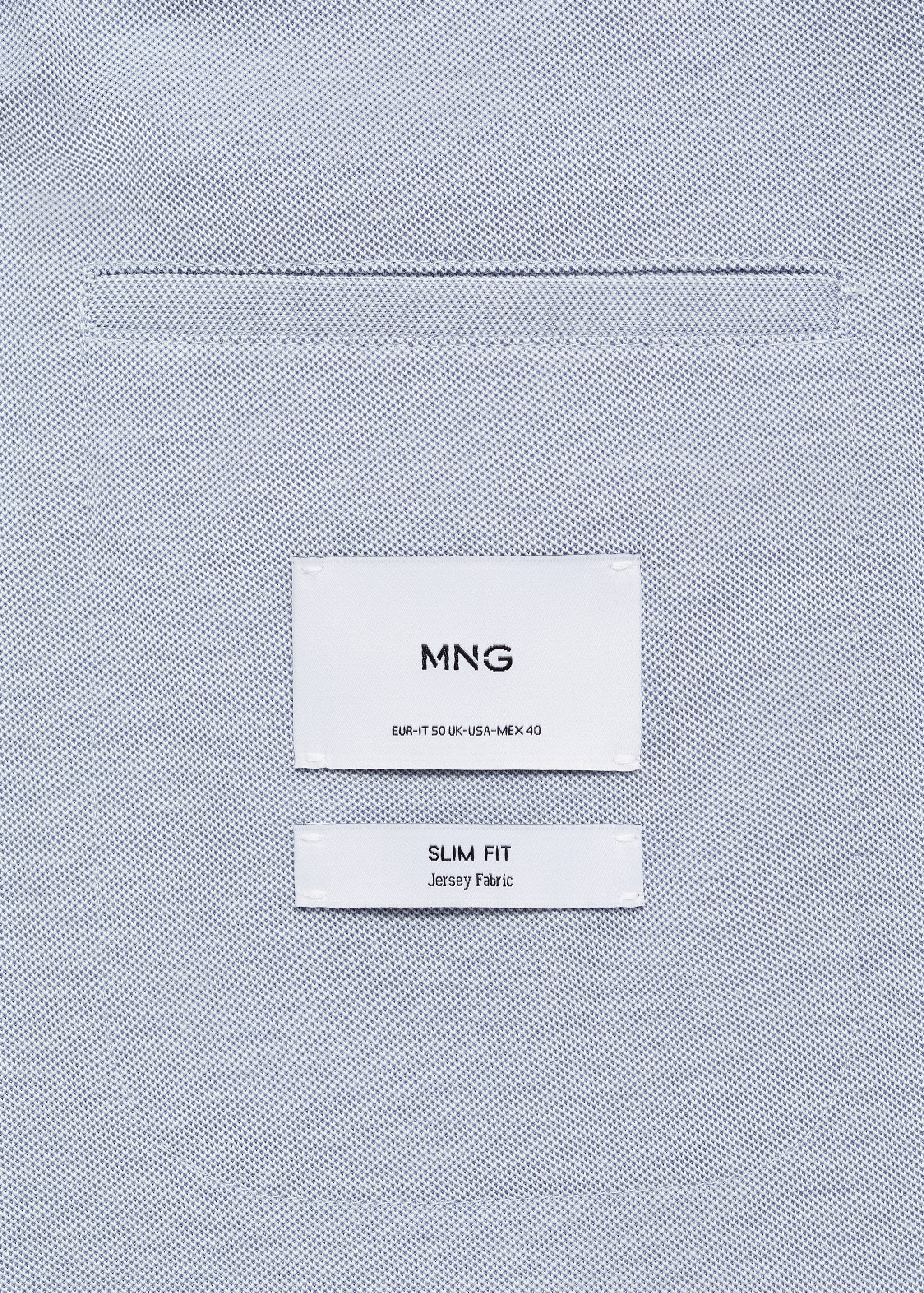 Verner slim-fit cotton jacket - Details of the article 0