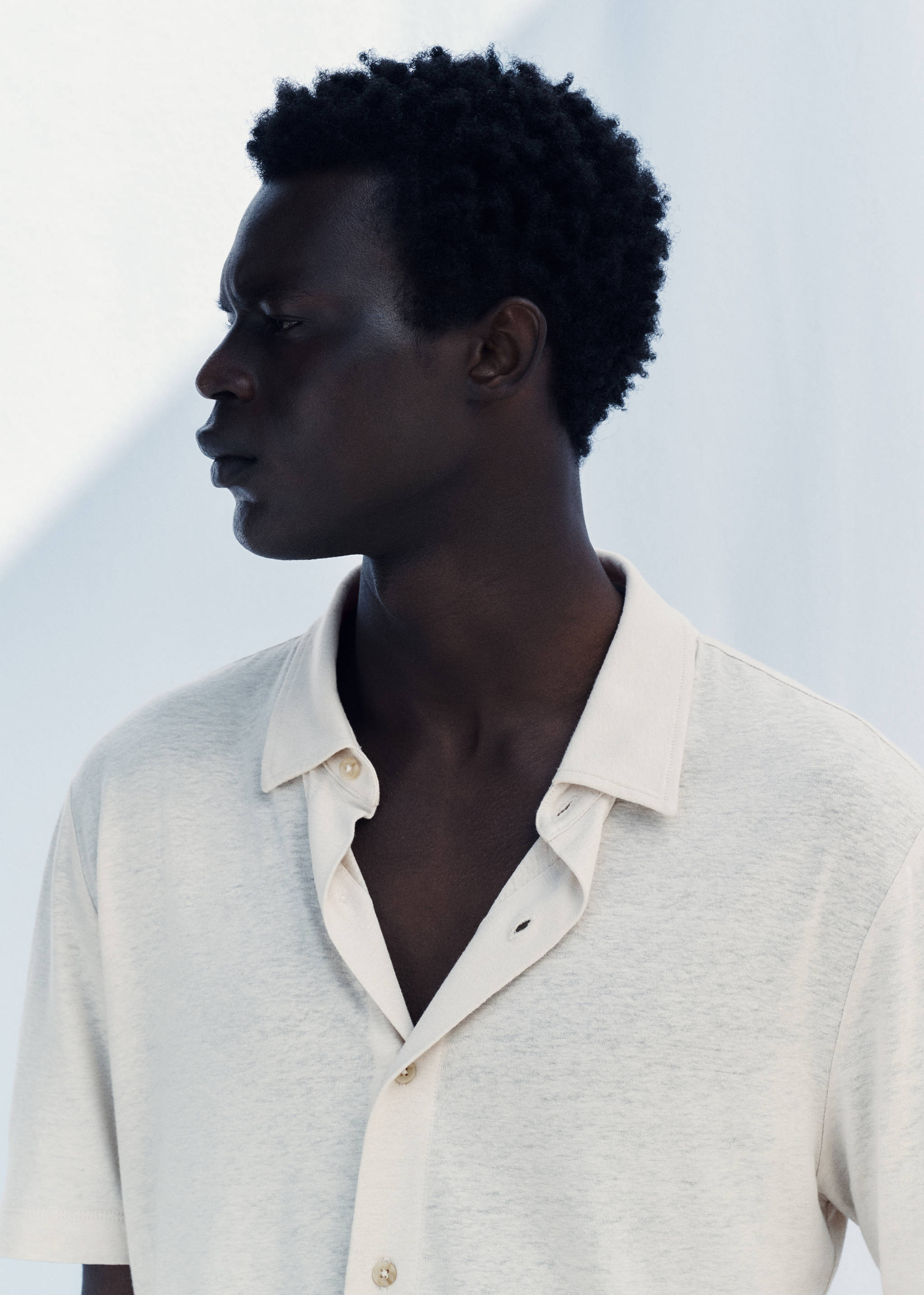 Camicia lino regular-fit - Dettaglio dell'articolo 3