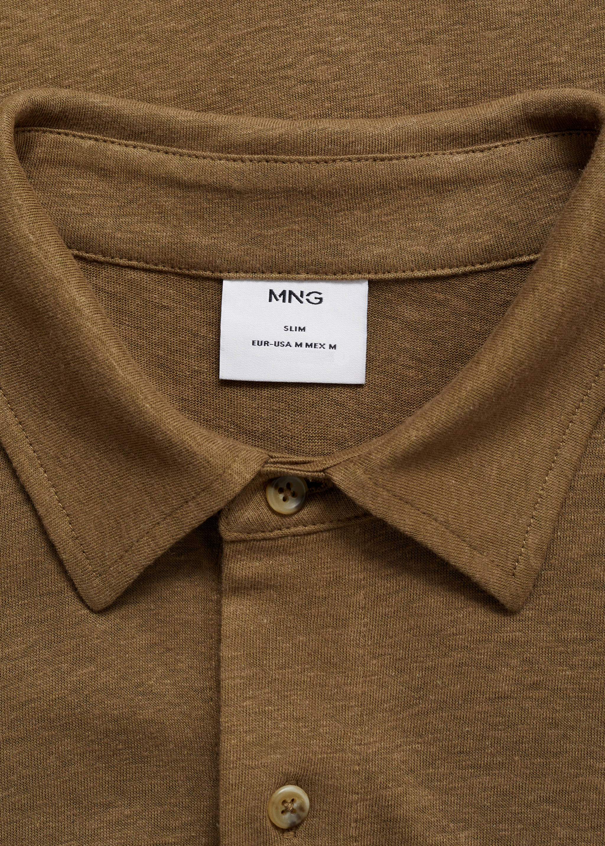 Regular-fit linen shirt - Details of the article 8