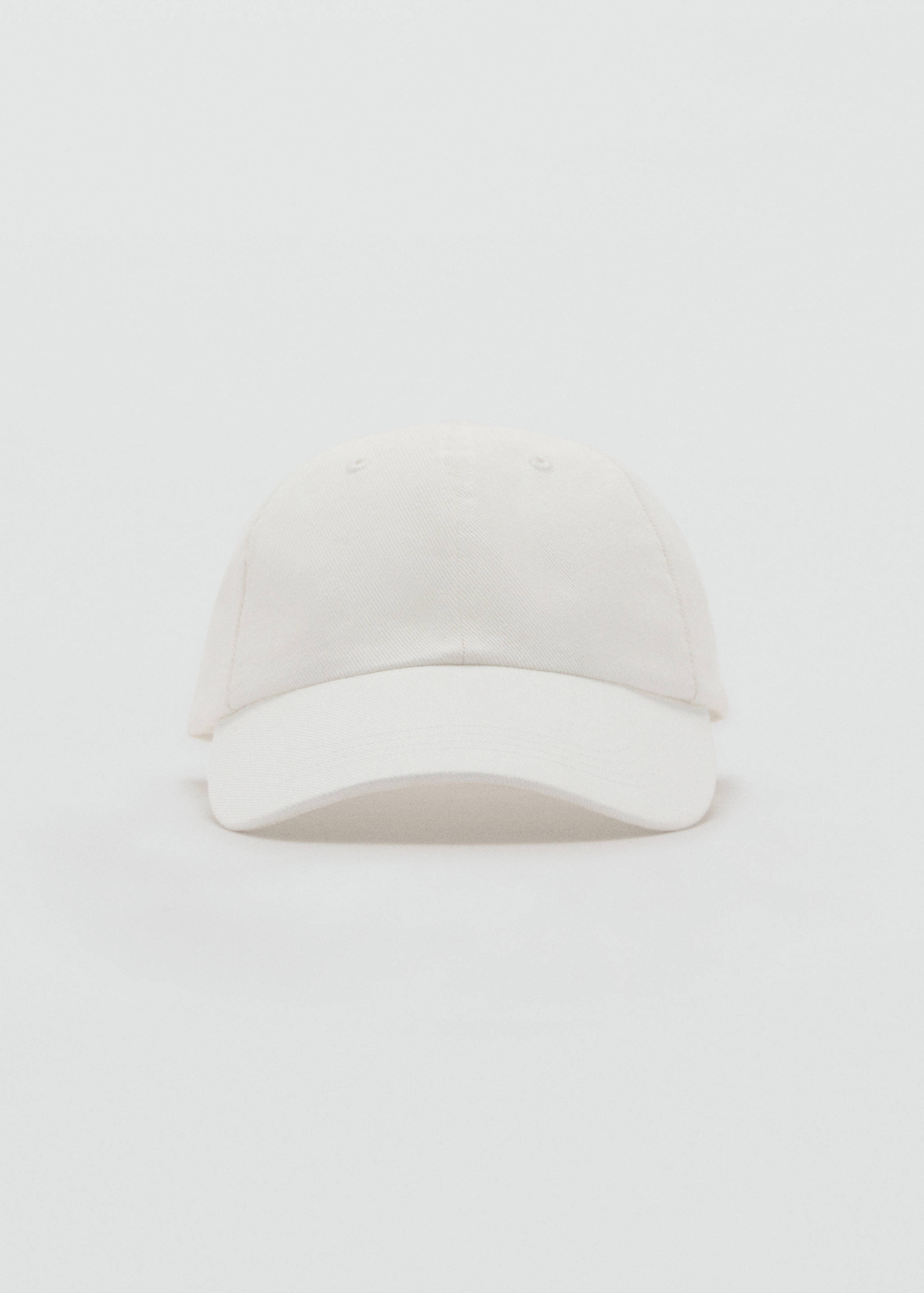 Pamučna kapa s vizirom - Prikaz srednjeg dijela