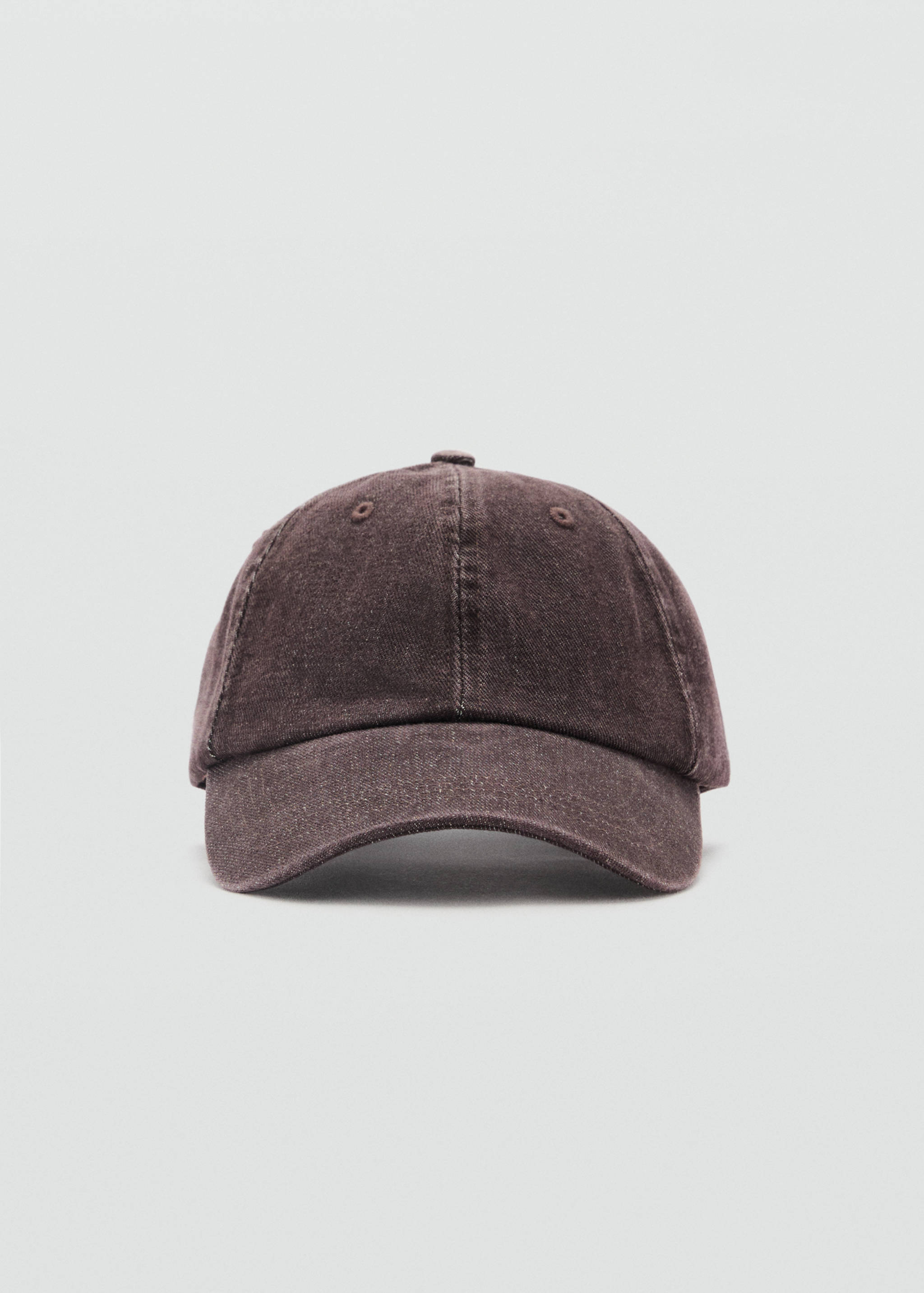 Cotton visor cap - Medium plane