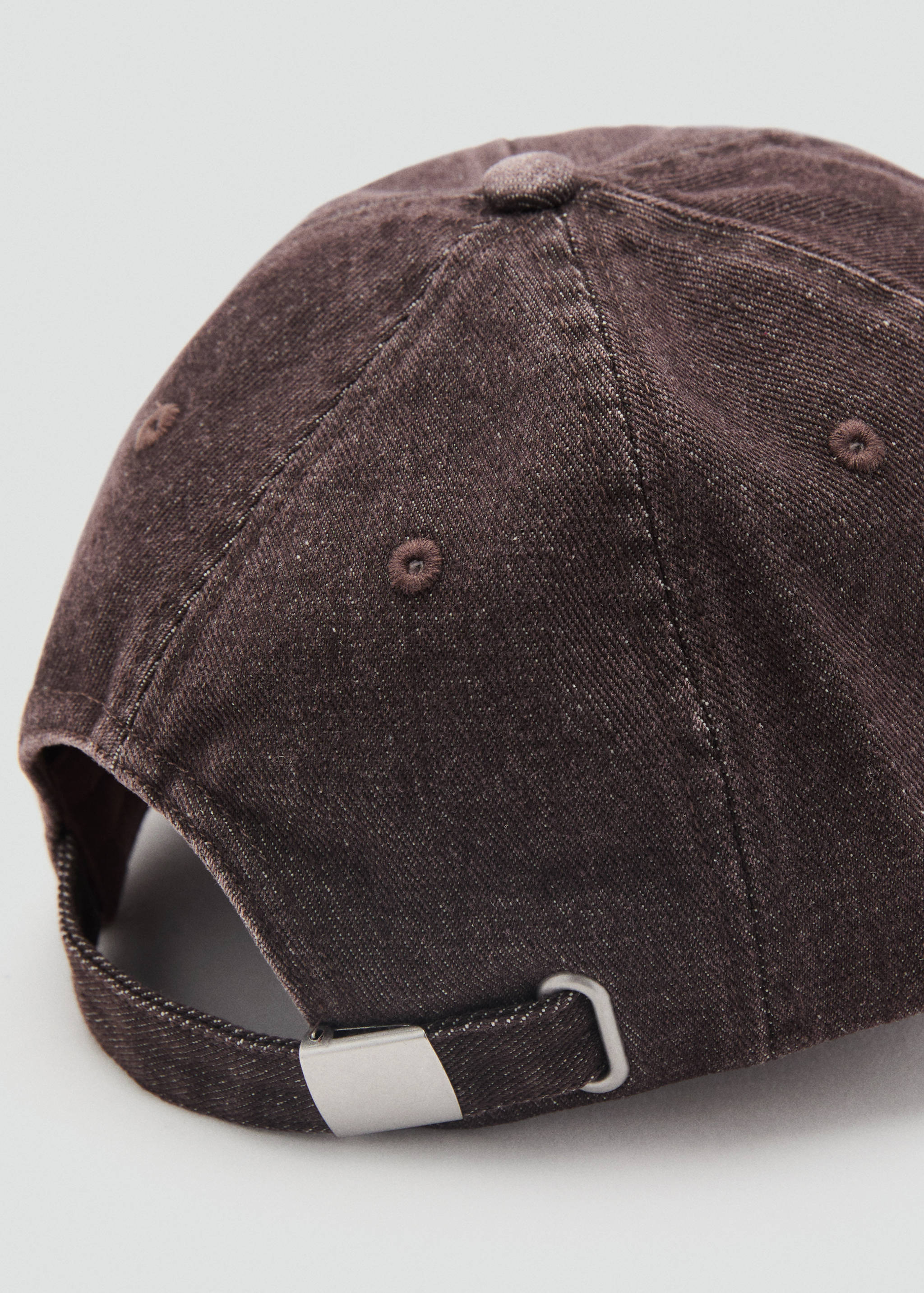 Cotton visor cap - Details of the article 1