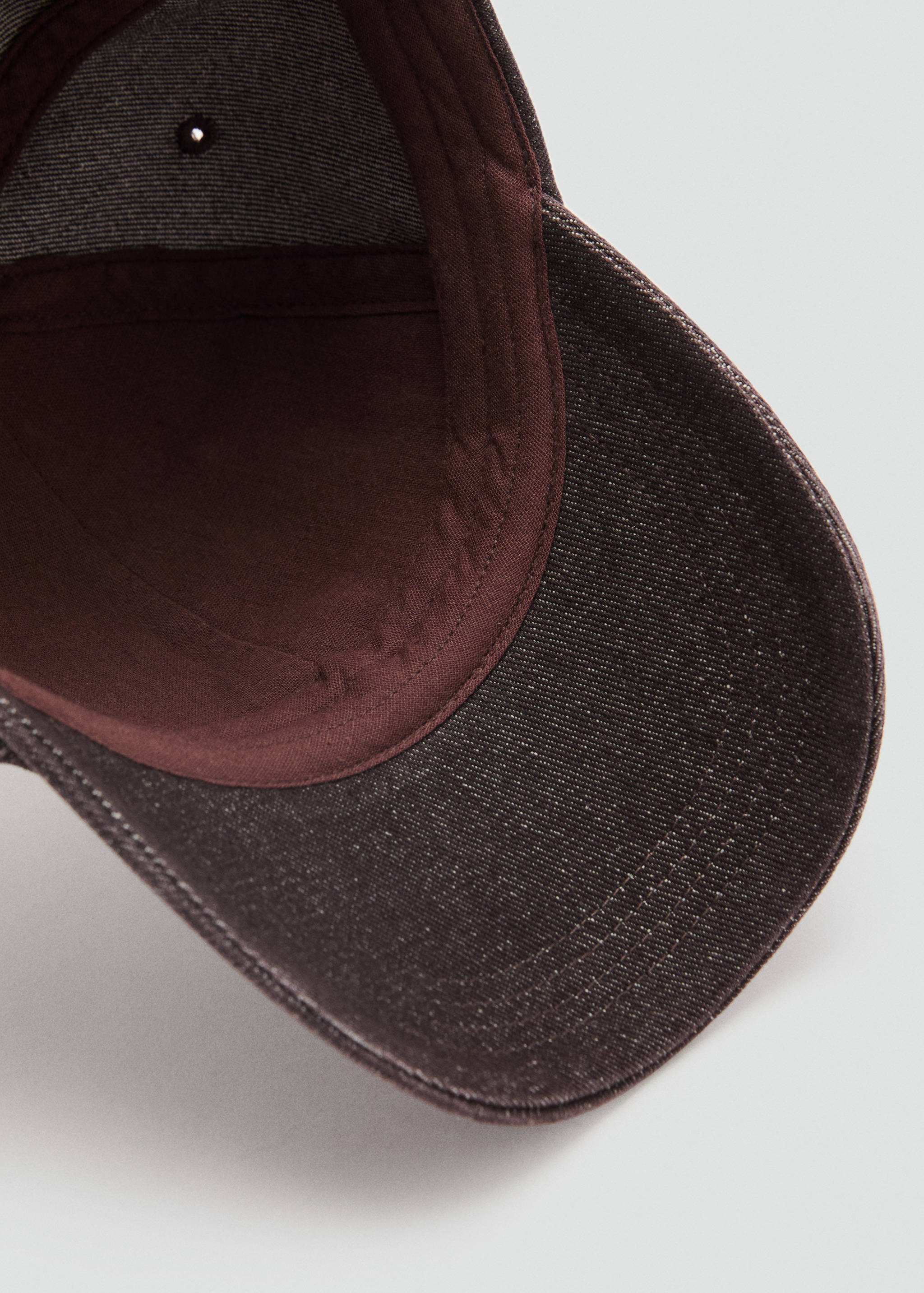 Cotton visor cap - Details of the article 2