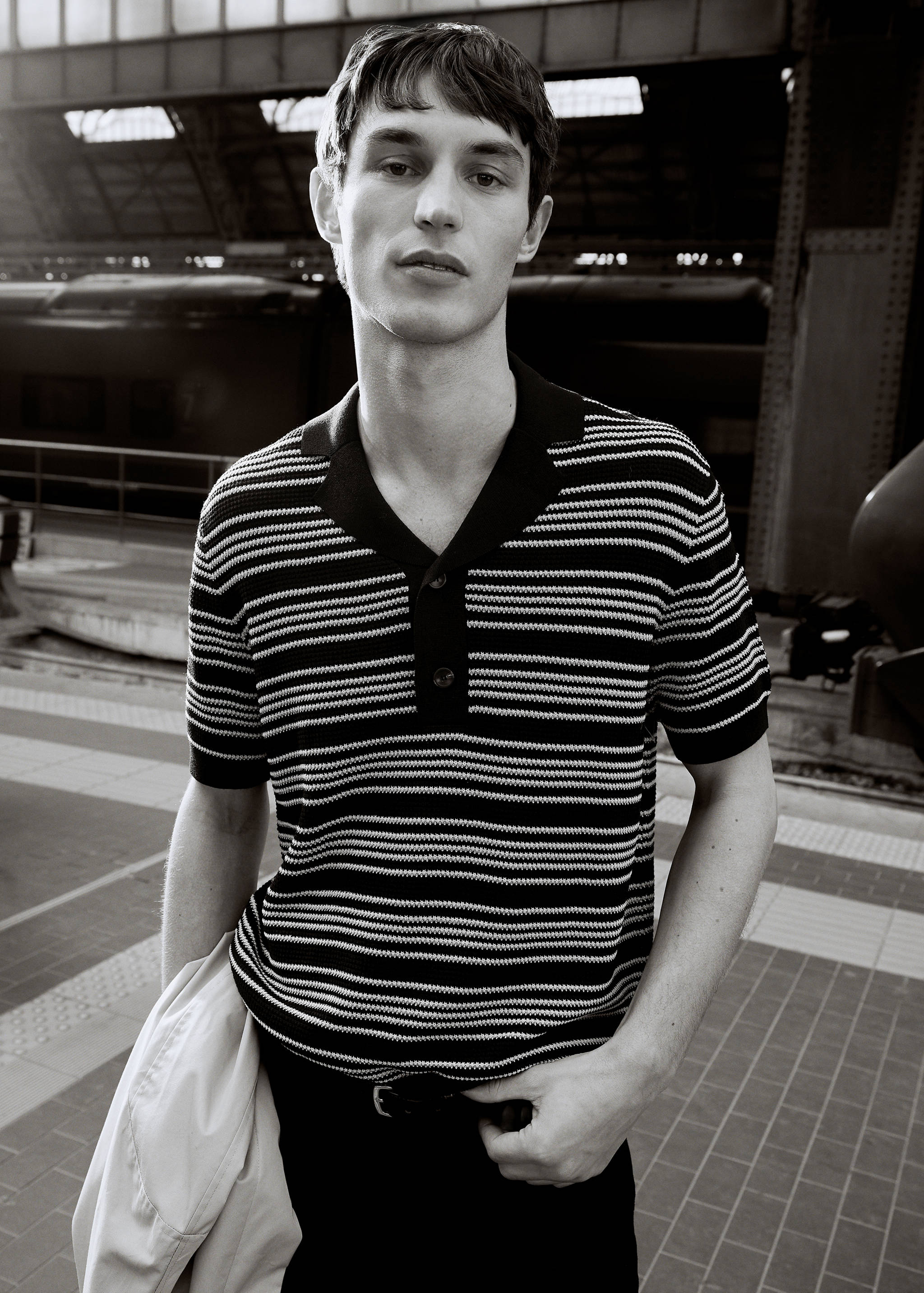 Polo punt trenat ratlles - Detall de l'article 3