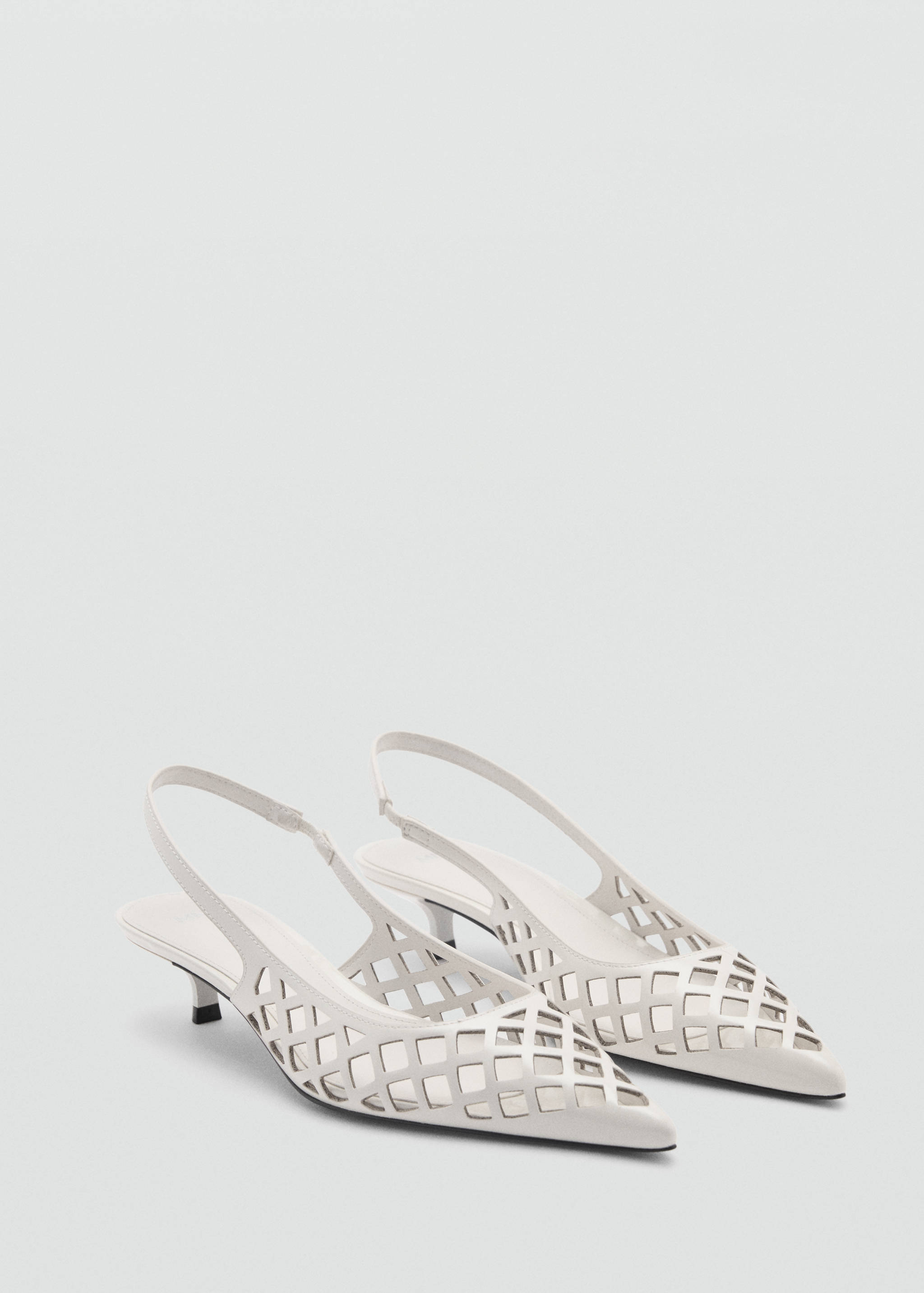 Die-cut kitten shoes - Medium plane