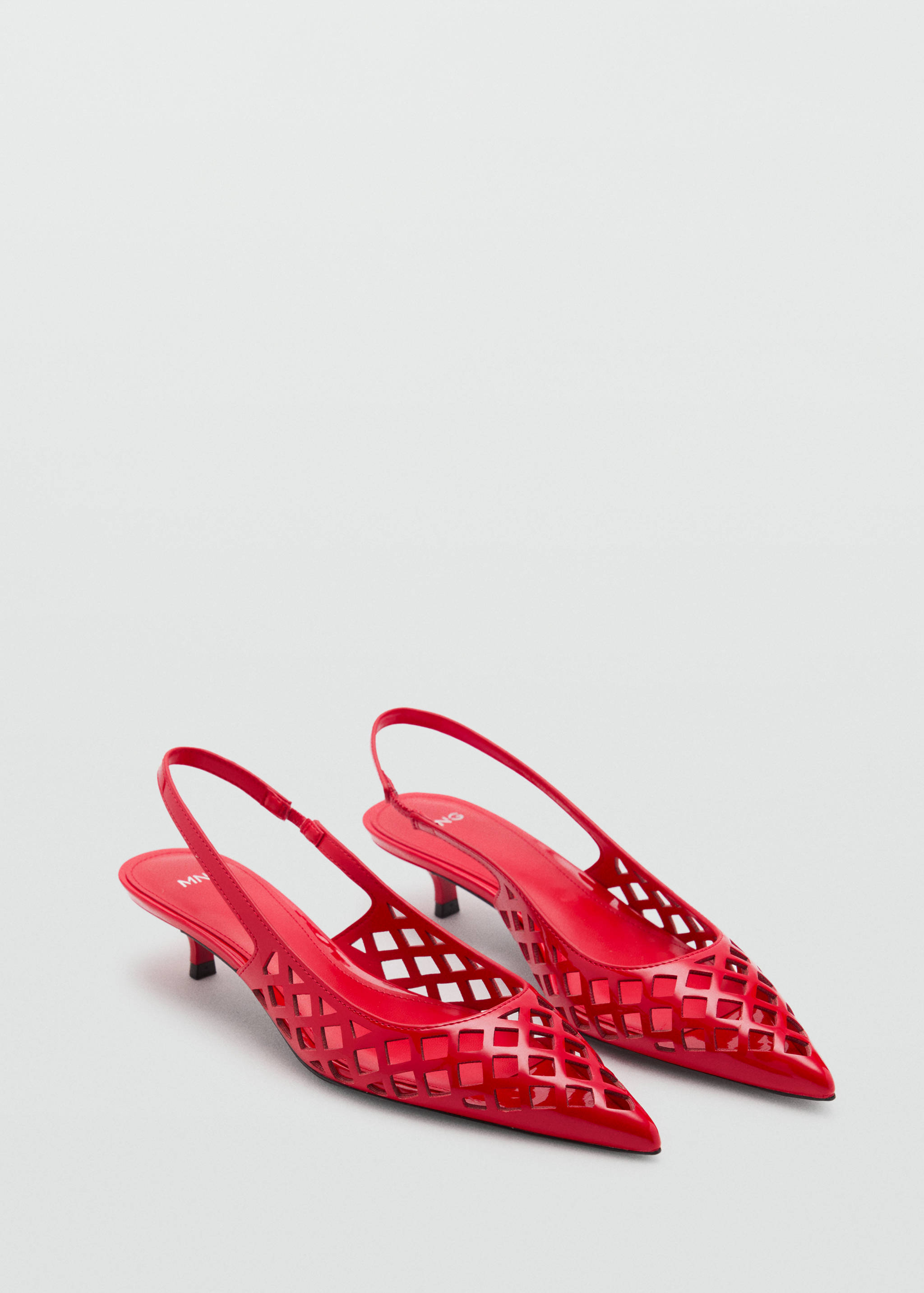 Die-cut kitten shoes - Medium plane