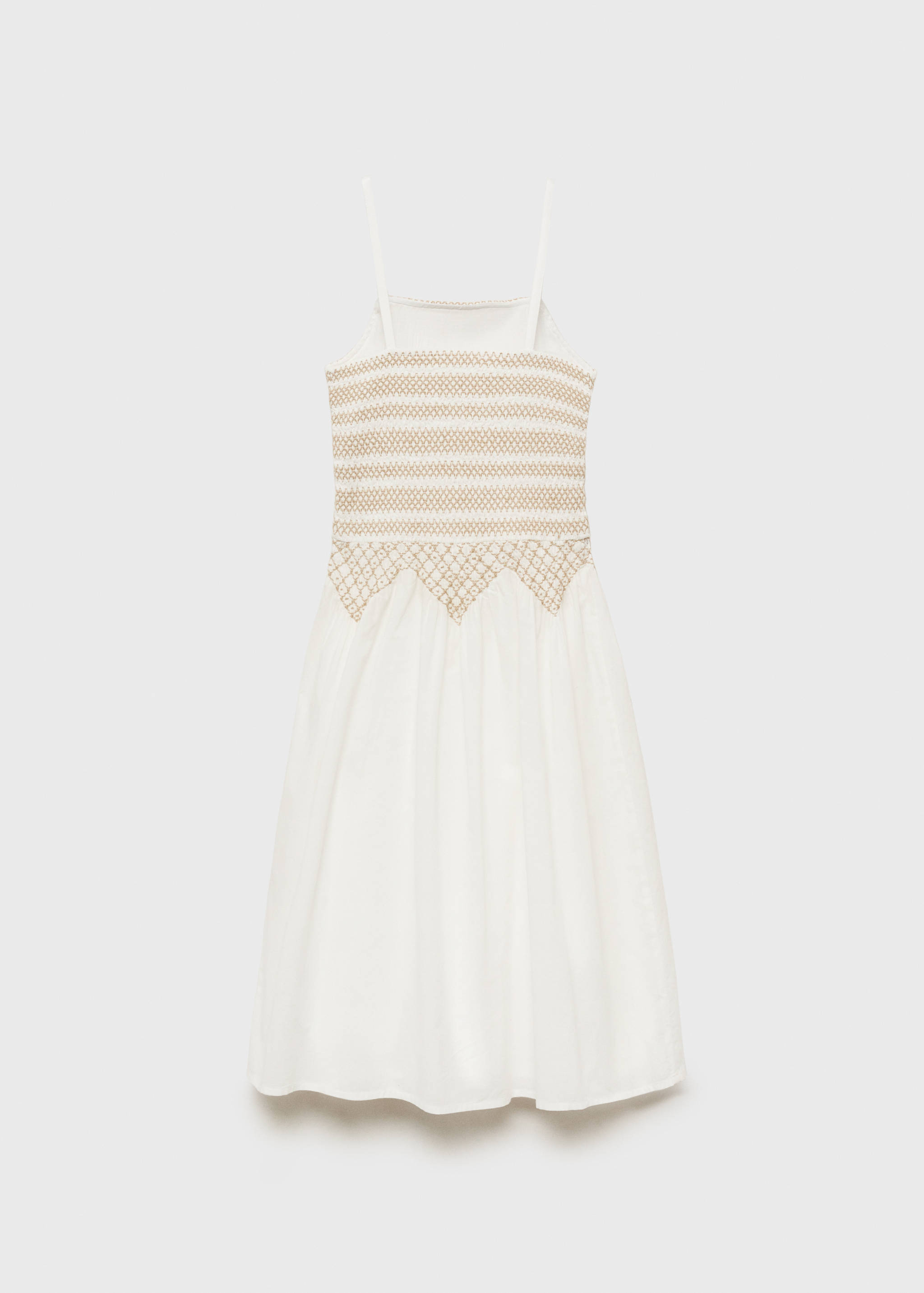 Vestido midi bordado - Reverso del artículo