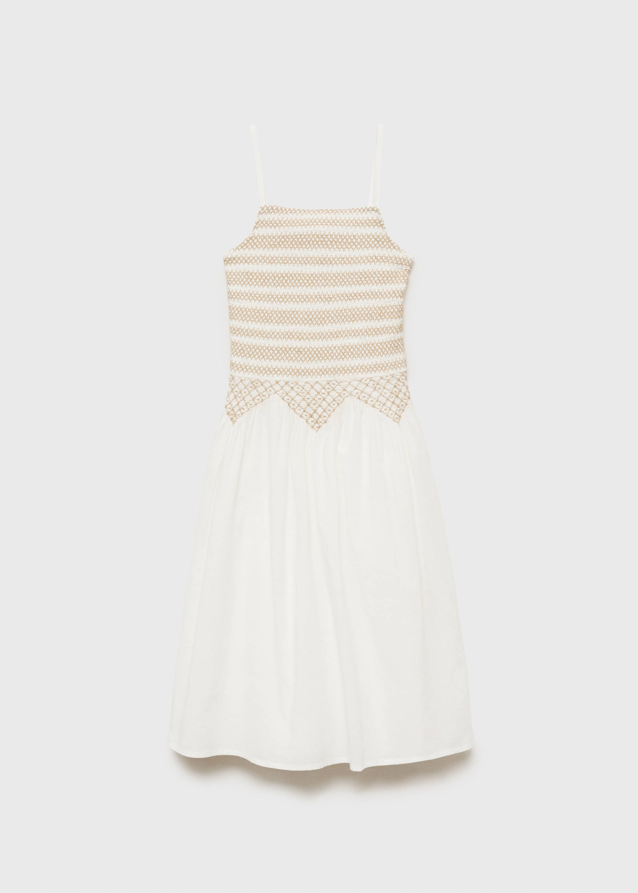Vestido midi bordado - Artículo sin modelo