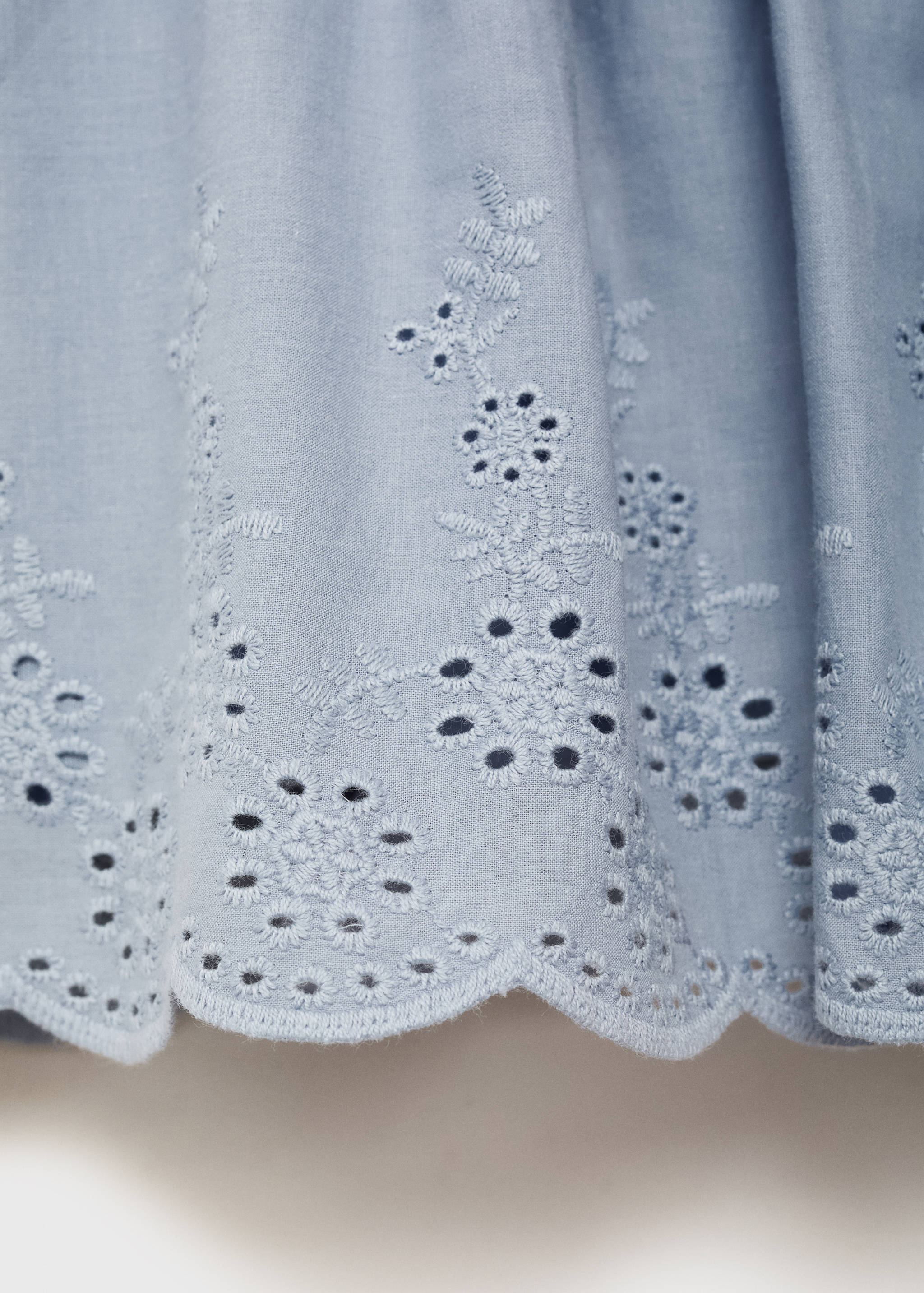 Rok met ruches en broderie anglaise - Detail van het artikel 0