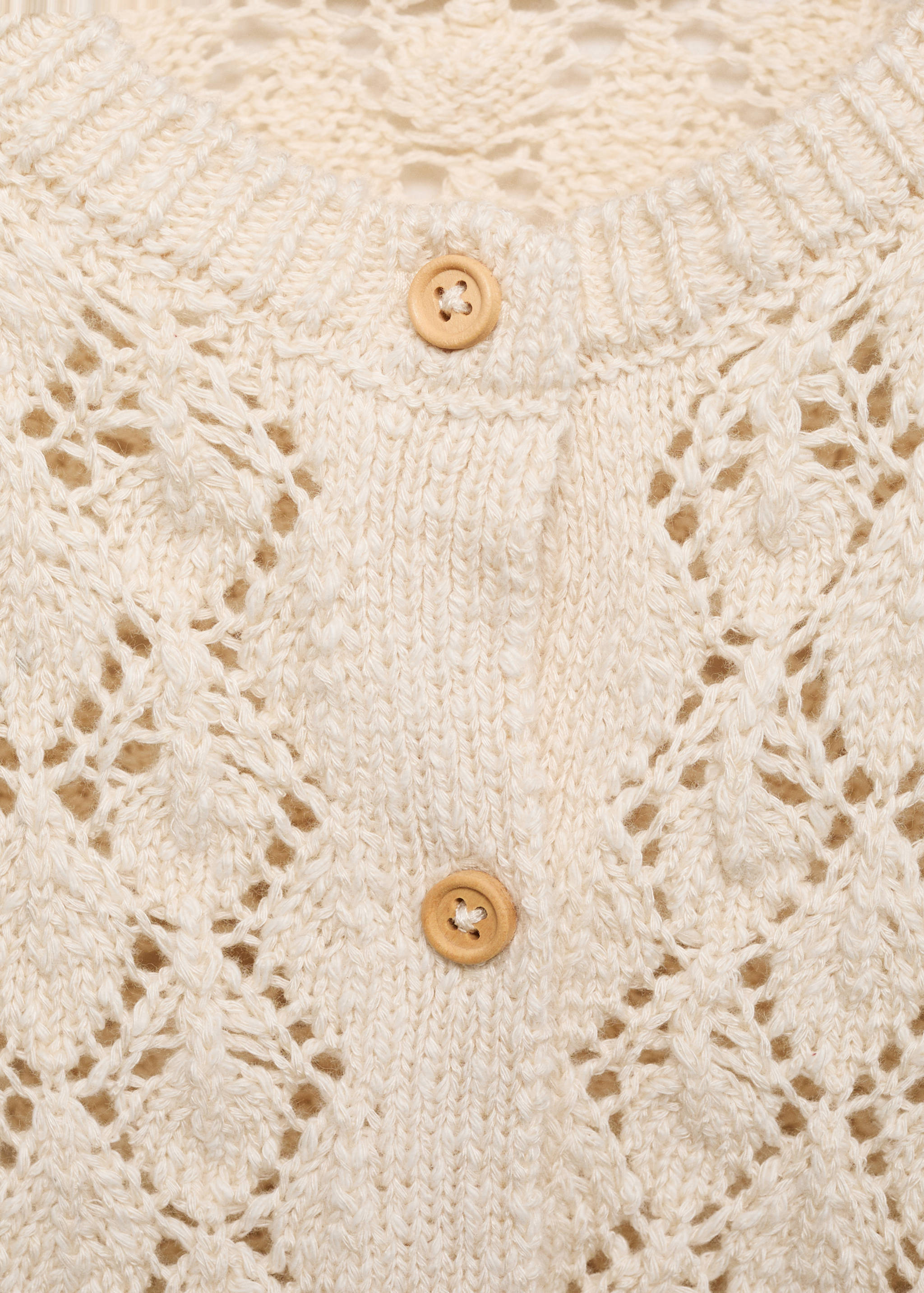 Openwork knit cardigan - Details of the article 8
