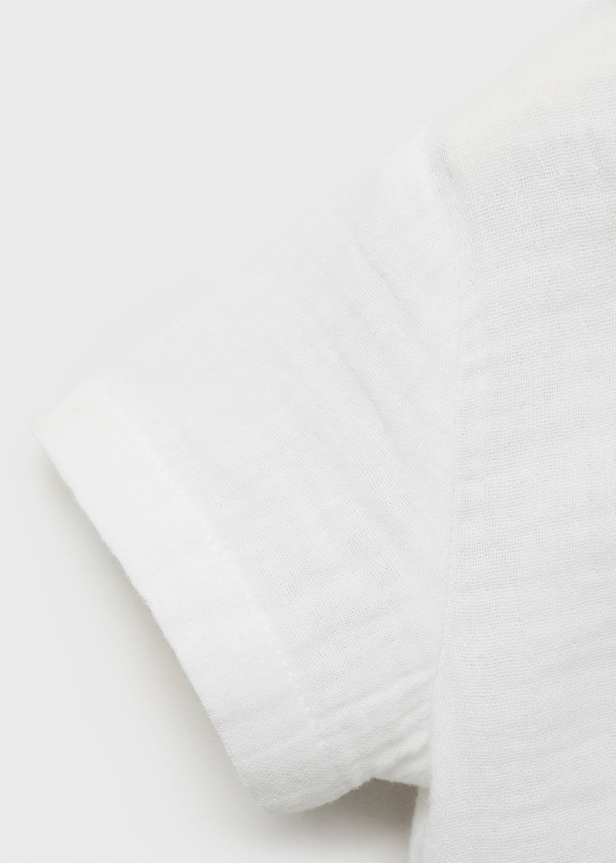 Baby neck t-shirt - Details of the article 0, Off White. Ref: 87095954-00.