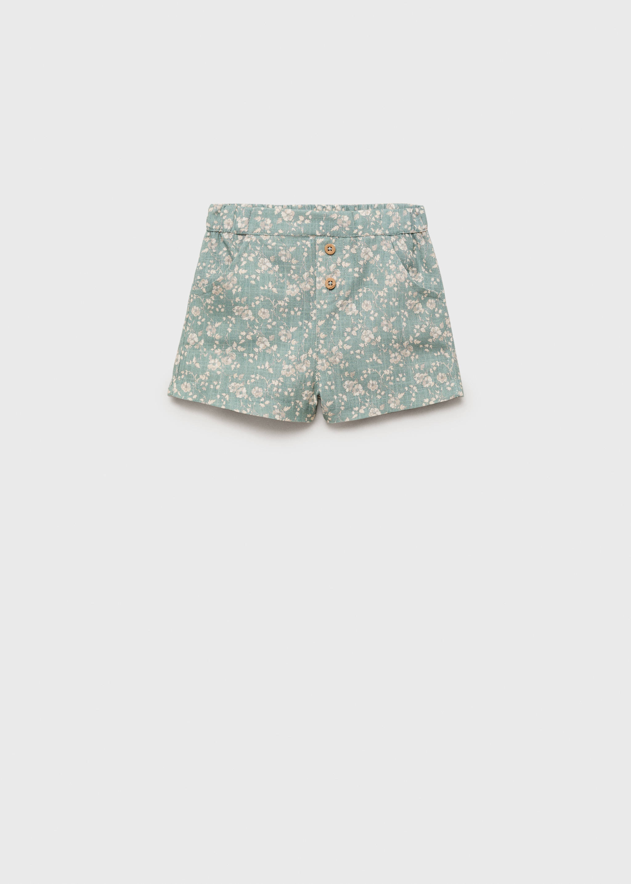 Floral cotton shorts - Article without model