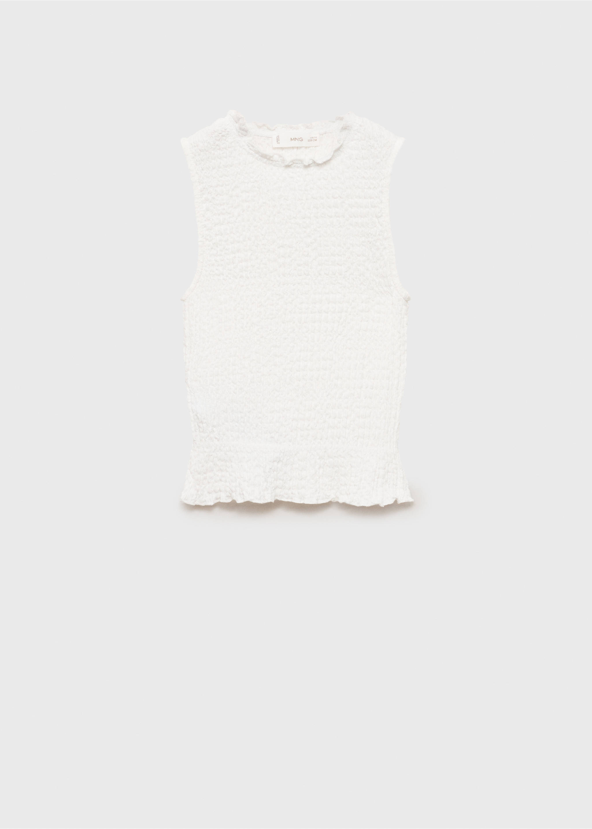 Top textura frunzit - Article sense model, Blanc trencat. Ref: 87095974-00.