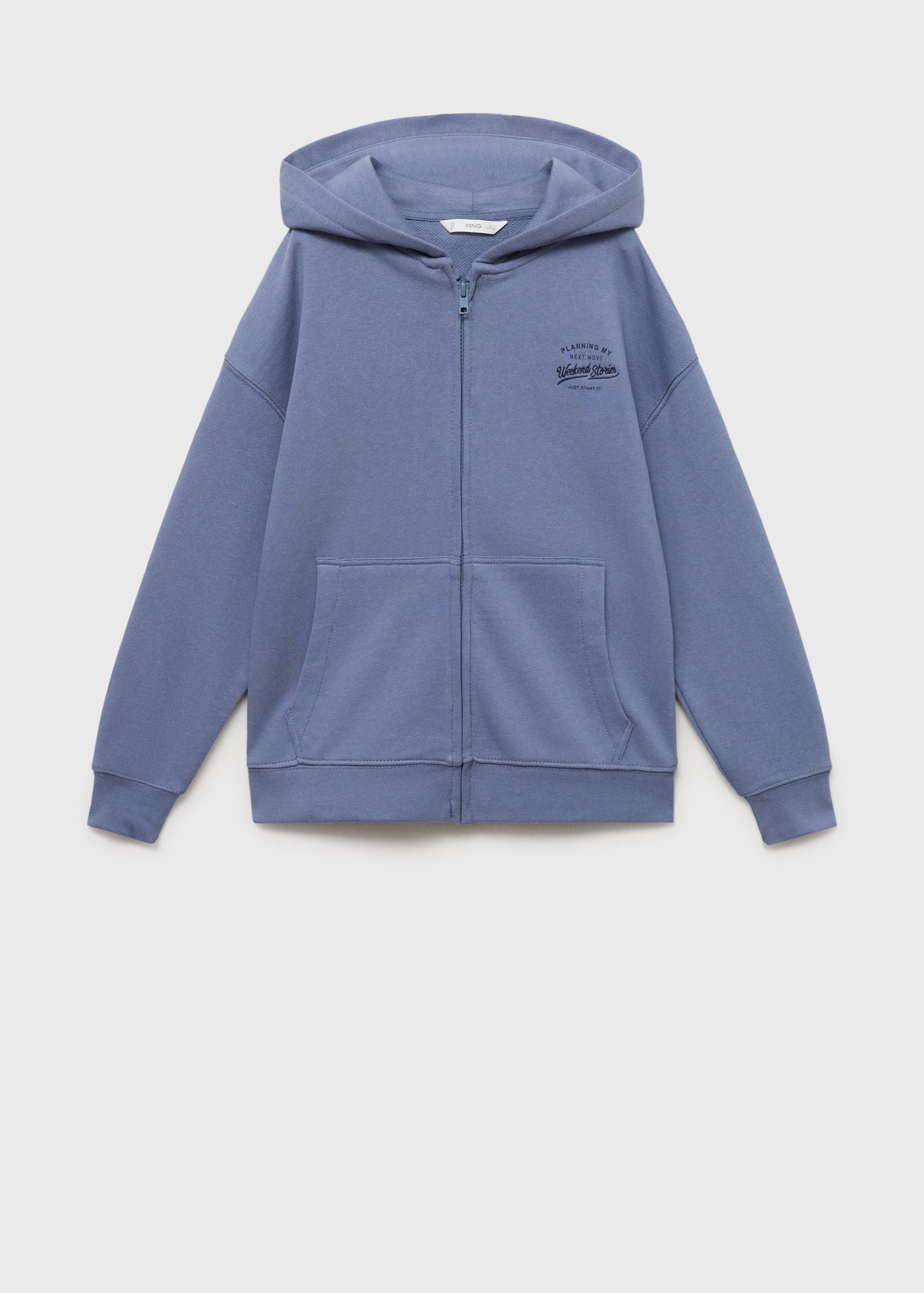 Sweatshirt with open hood - Article without model