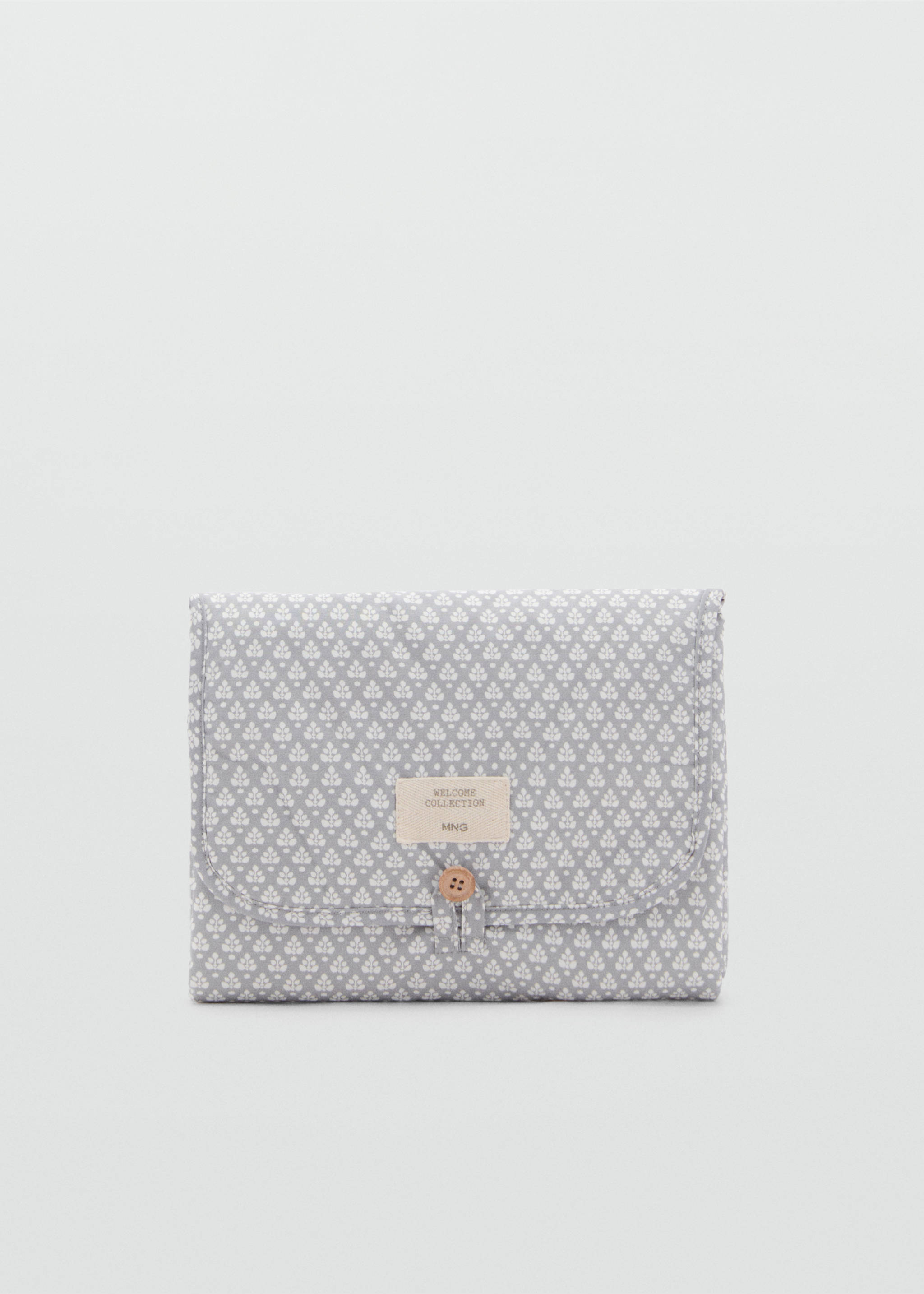 Printed travel changing mat - Article without model, Grey. Ref: 87095982-00.