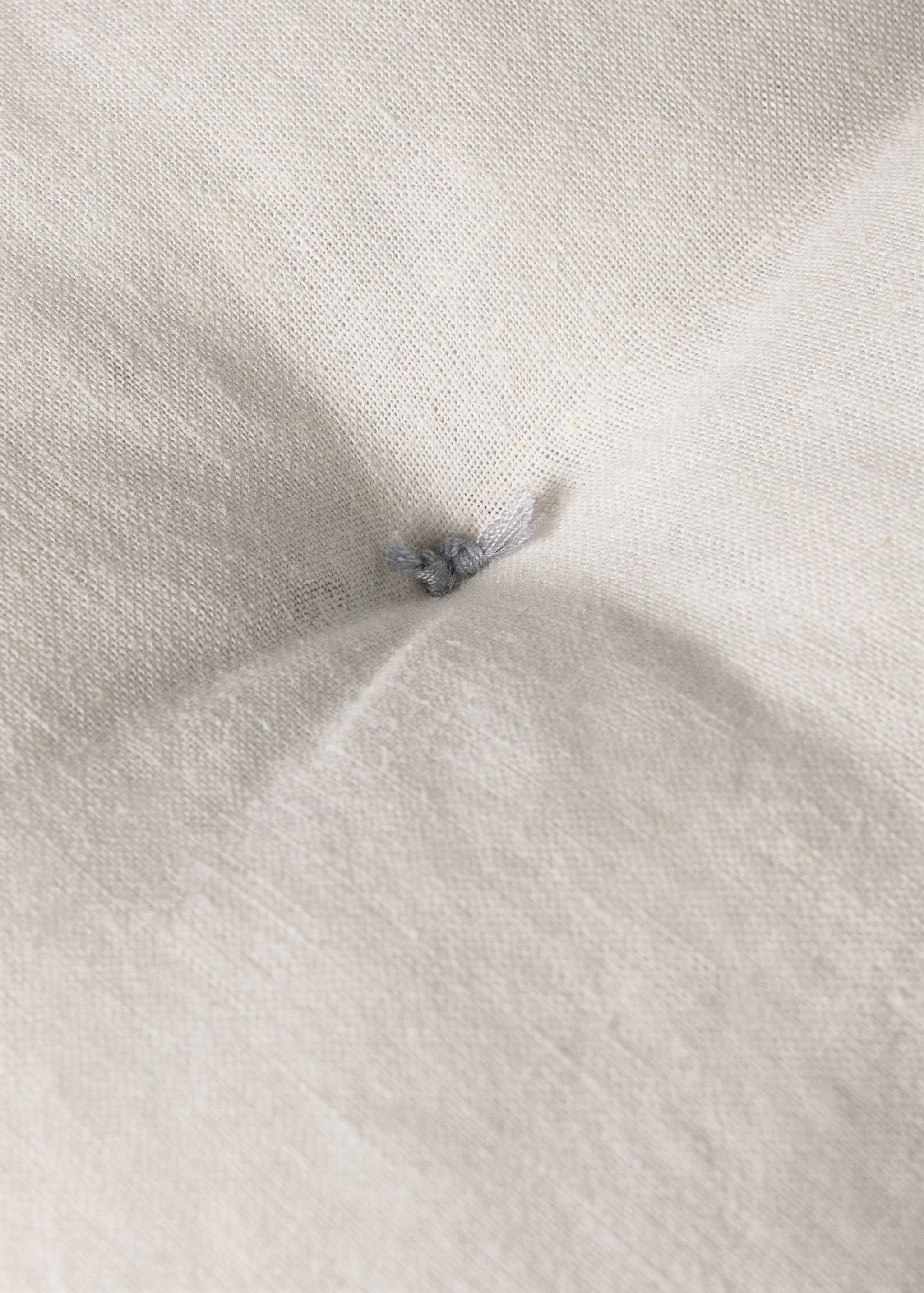 Linen cotton children’s cushion with stitching detail 30x20 cm - Details of the article 2