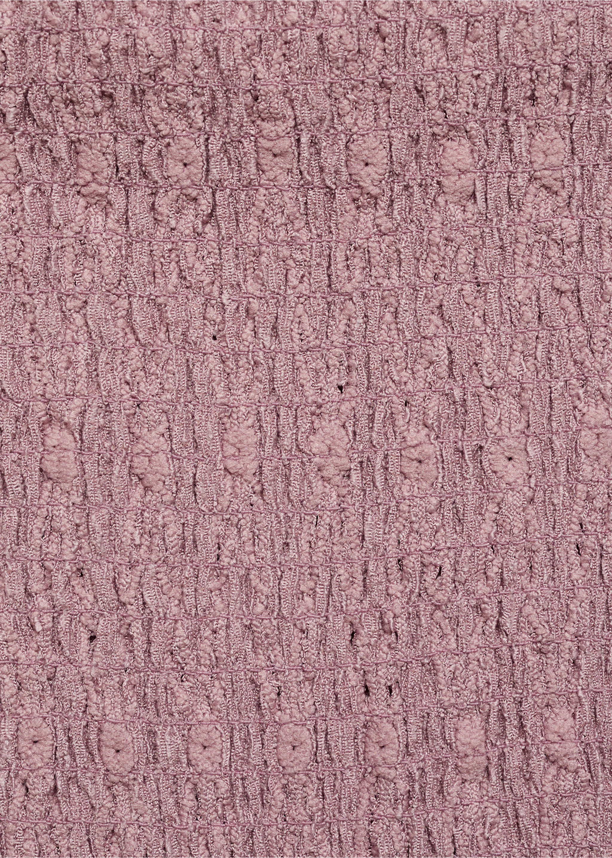 Ruched short dress with flounce hem - Details of the article 8, Pastel Pink. Ref: 87096339-00.