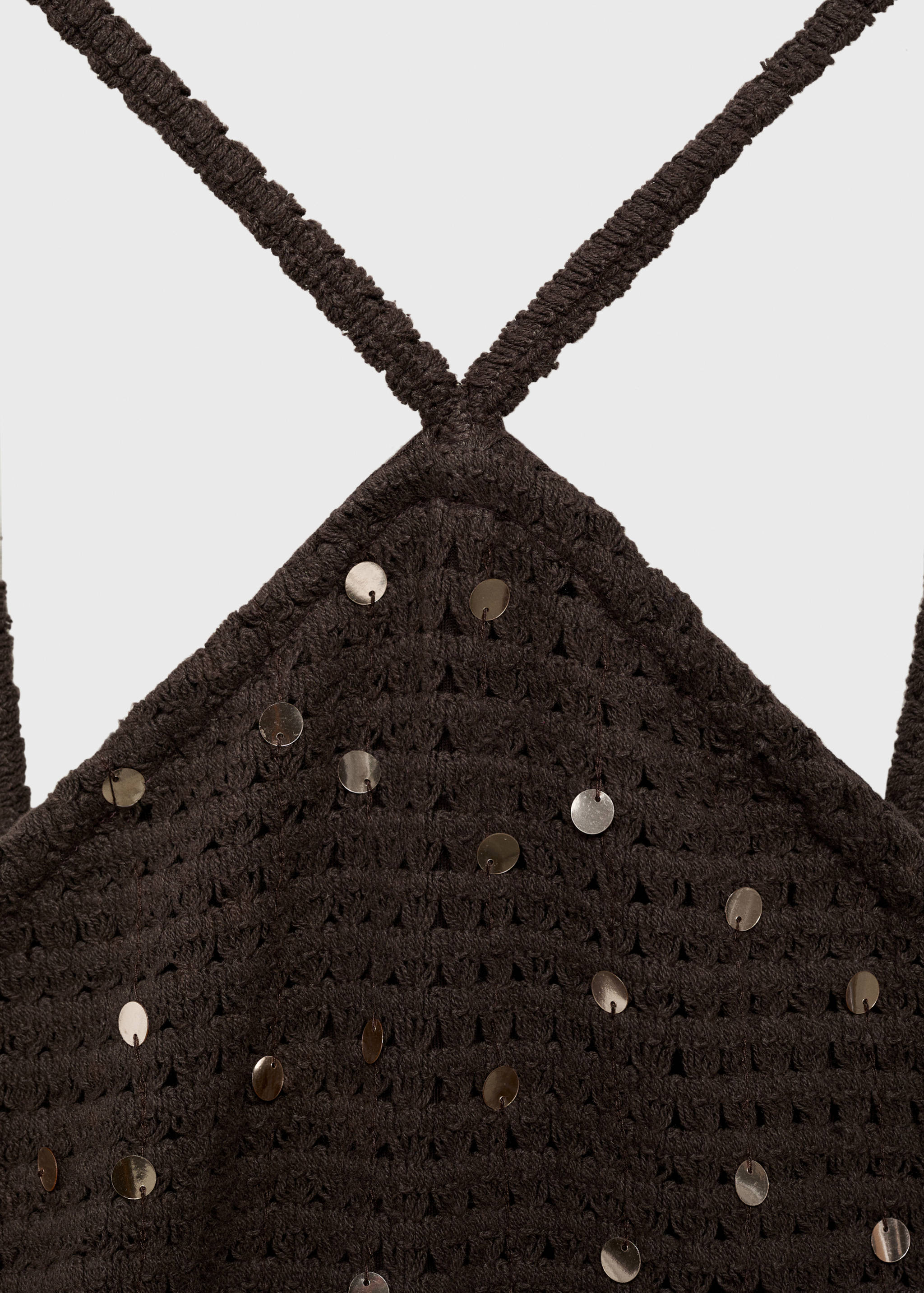Crochet dress with sequins - Details of the article 8