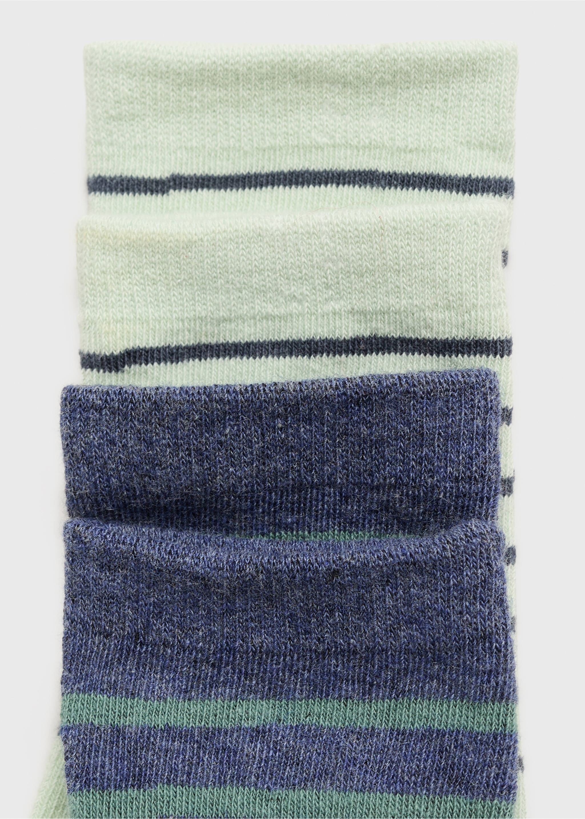 2 pack mixed socks - Reverse of the article, Dark Navy. Ref: 87096346-00.
