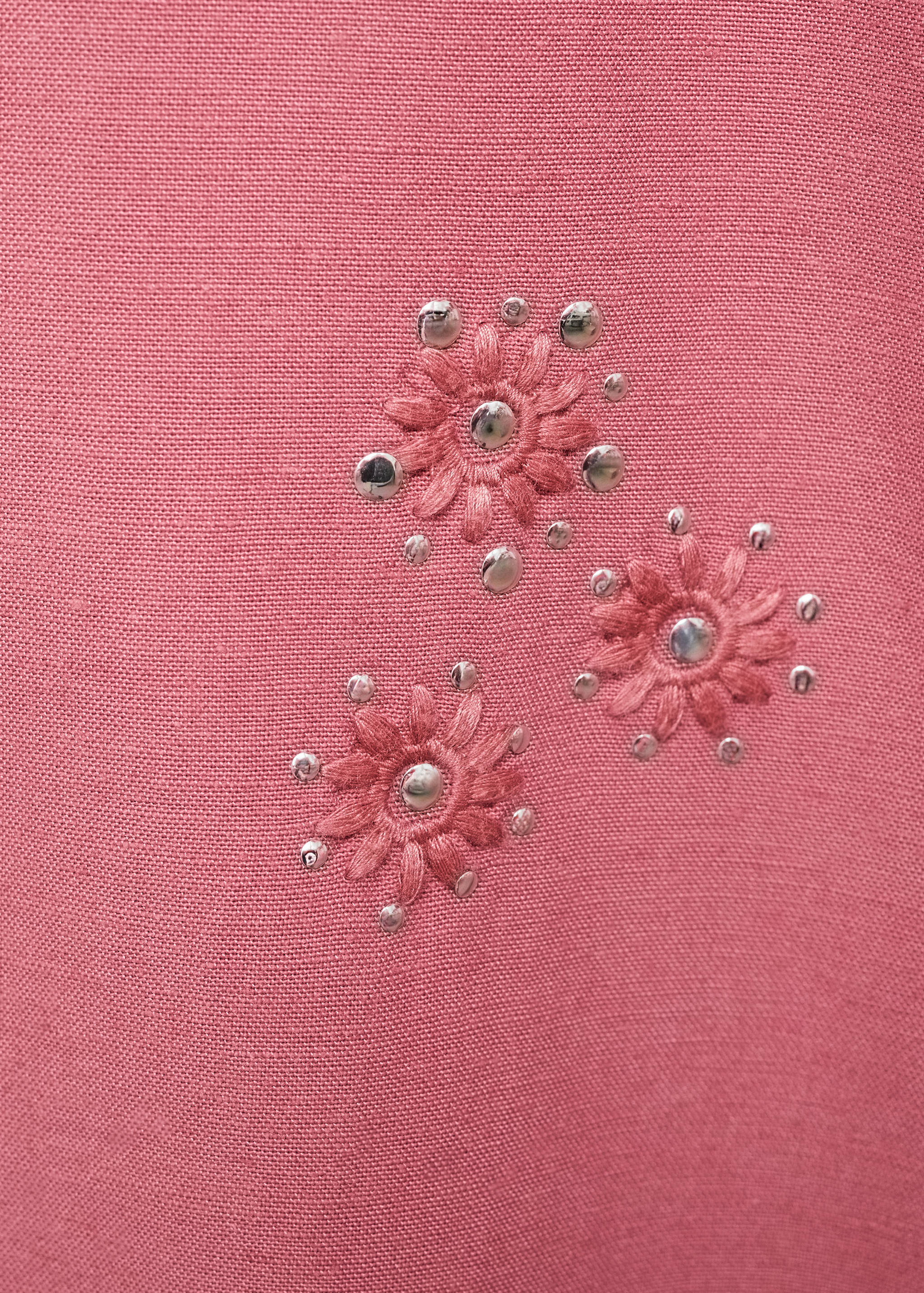 Pantalón culotte bordado - Detalle del artículo 0