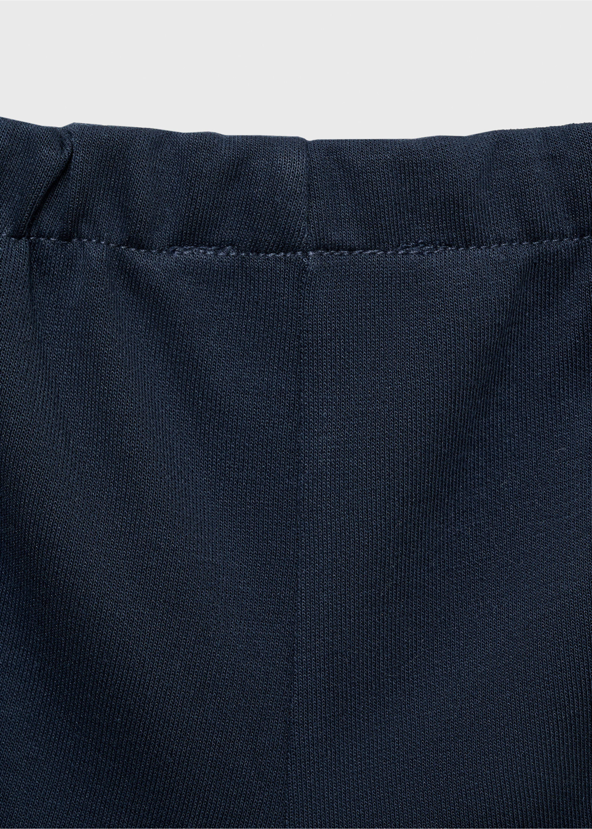 Cotton skort - Details of the article 0, Dark Navy. Ref: 87096350-00.