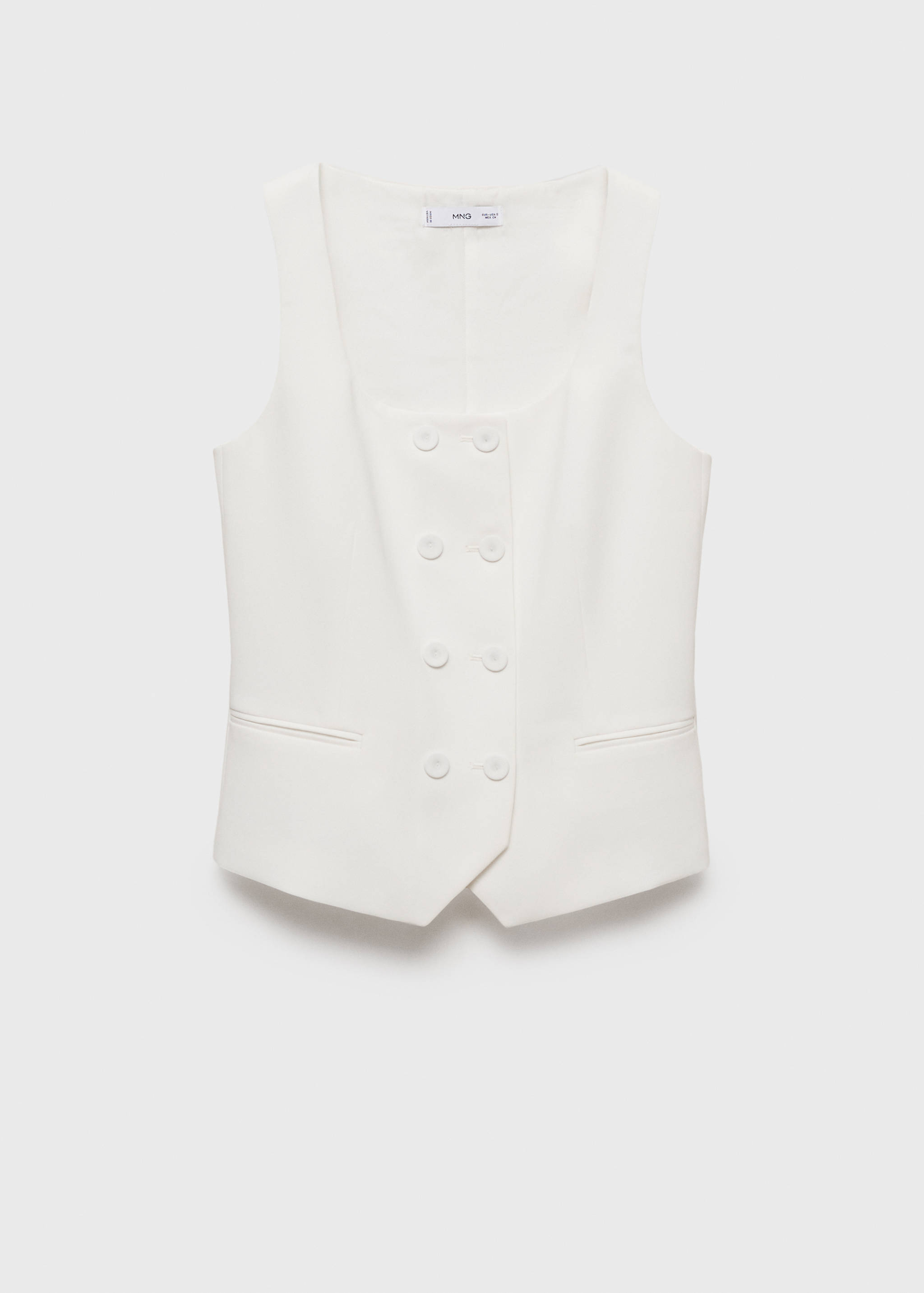 Double-breasted gilet - Artikel zonder model