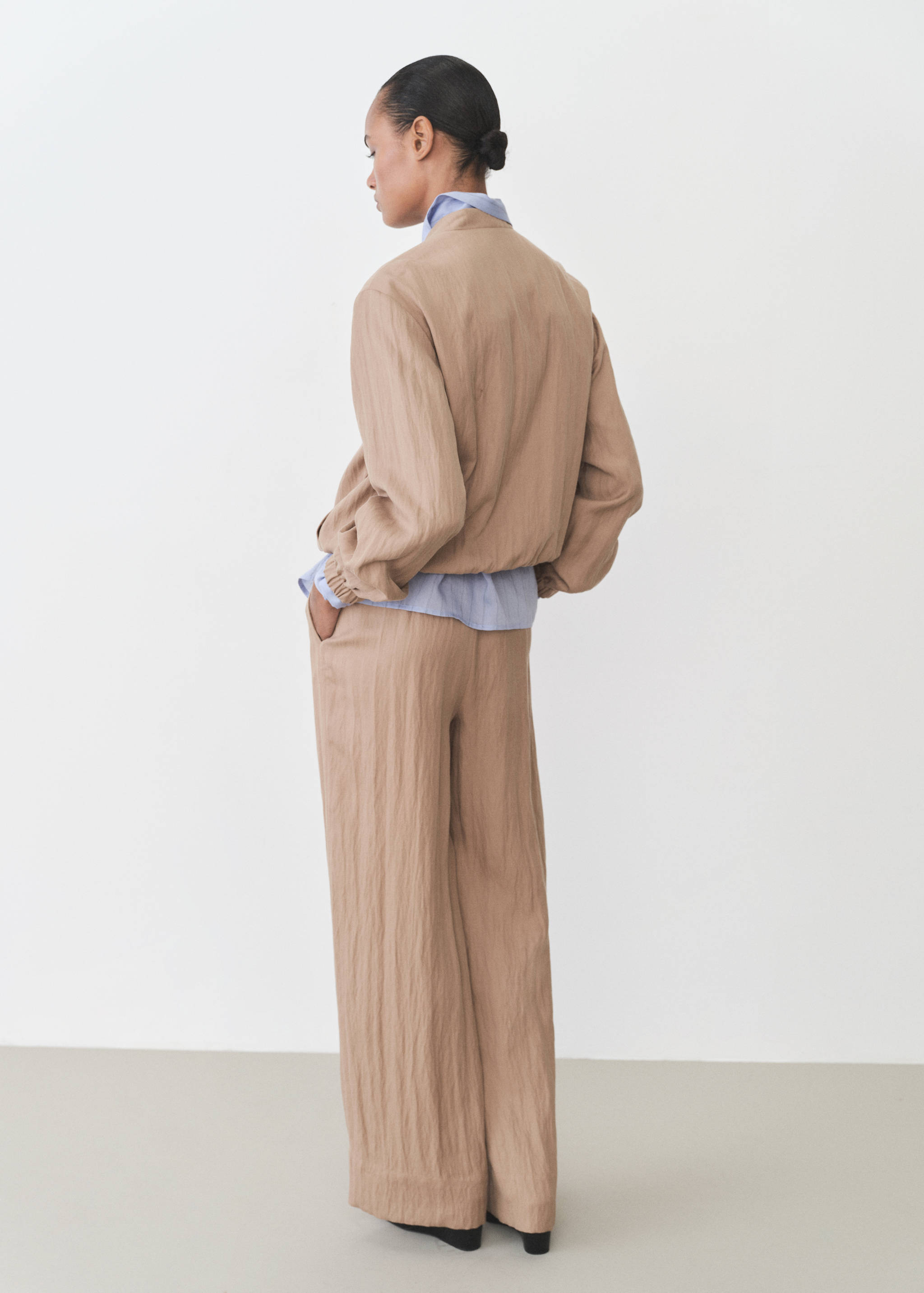 Veste bomber en lyocell - Verso de l’article