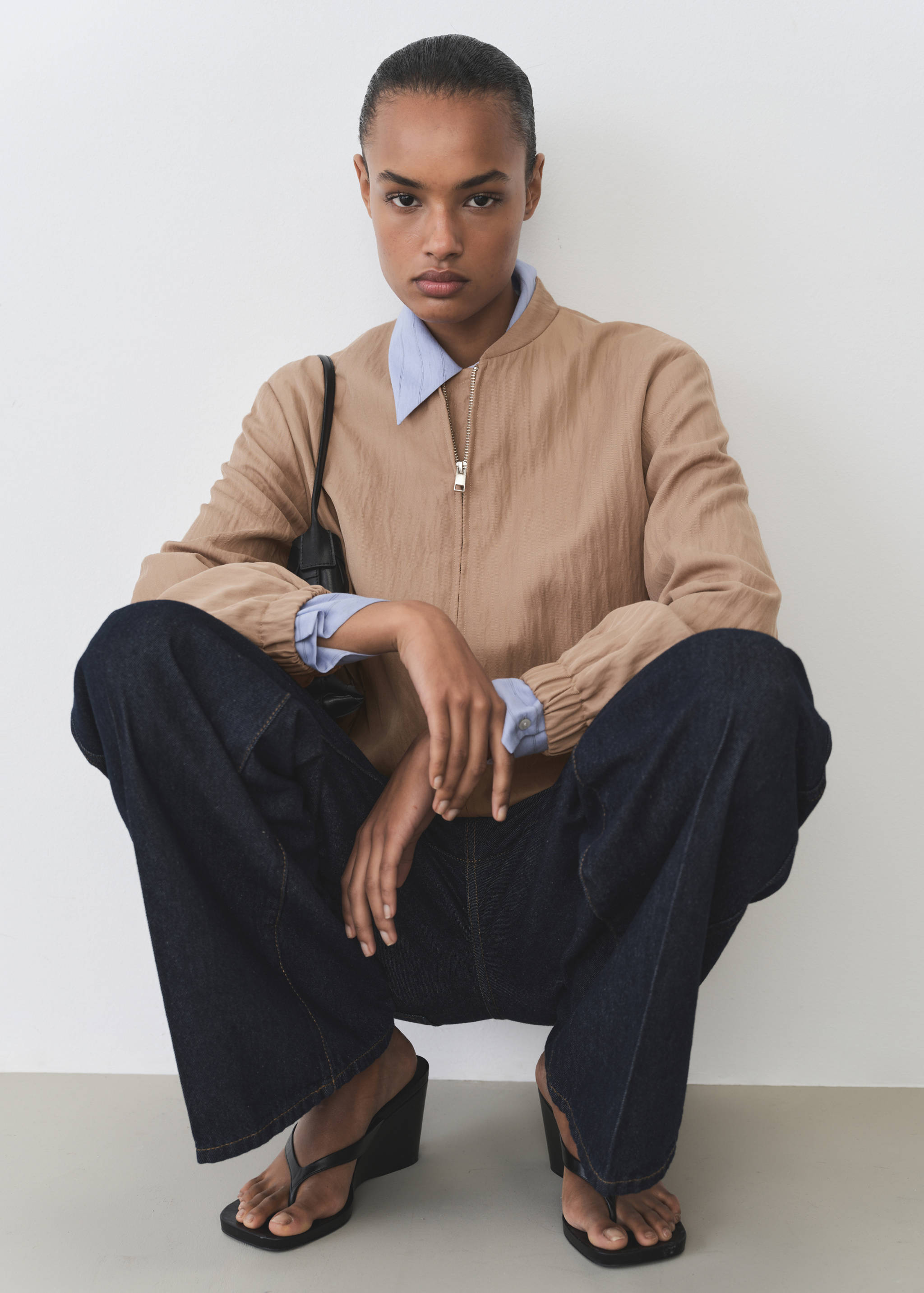 Veste bomber en lyocell - Détail de l'article 2