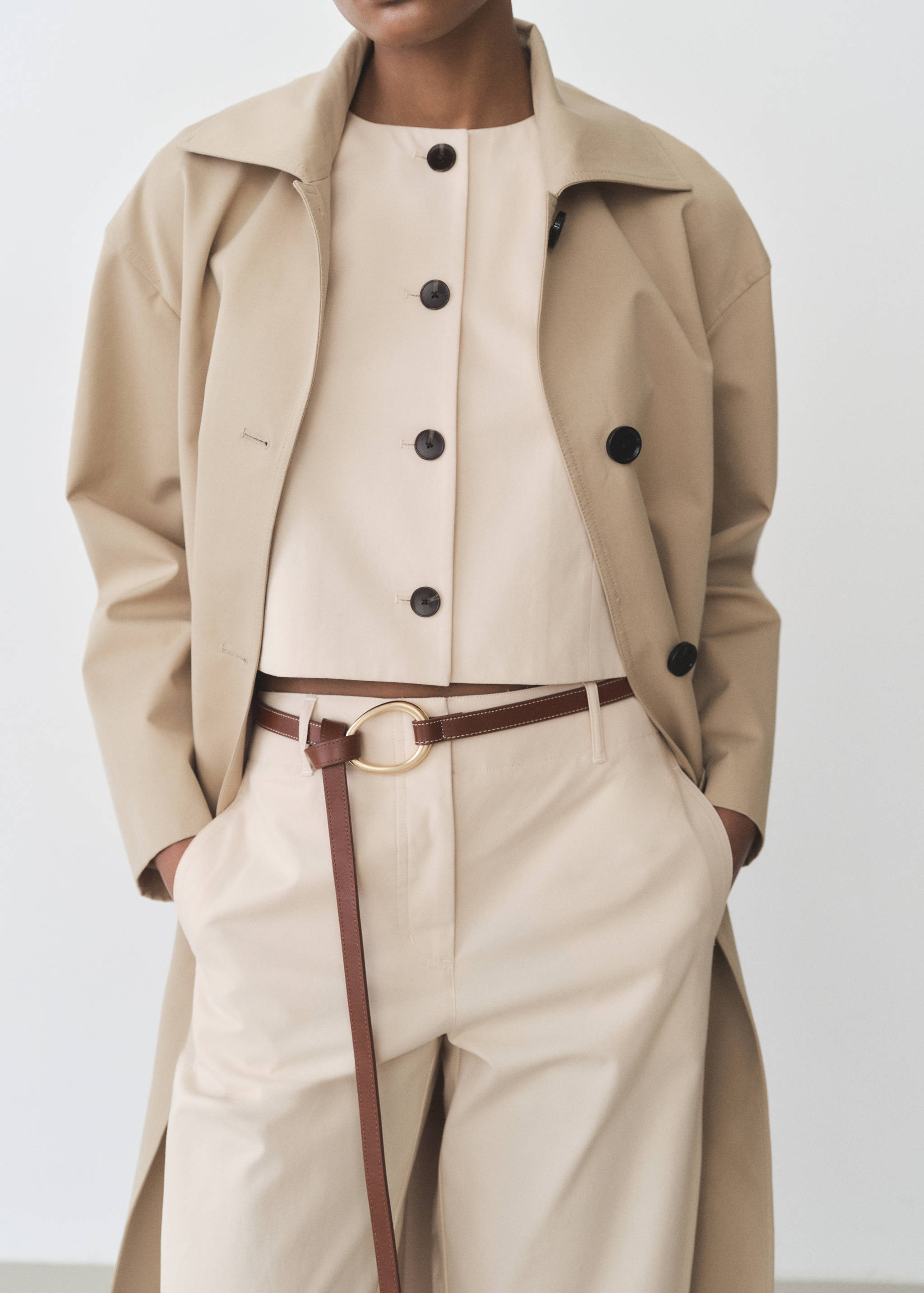 Top Crop Baumwolle Knöpfe - Detail des Artikels 6