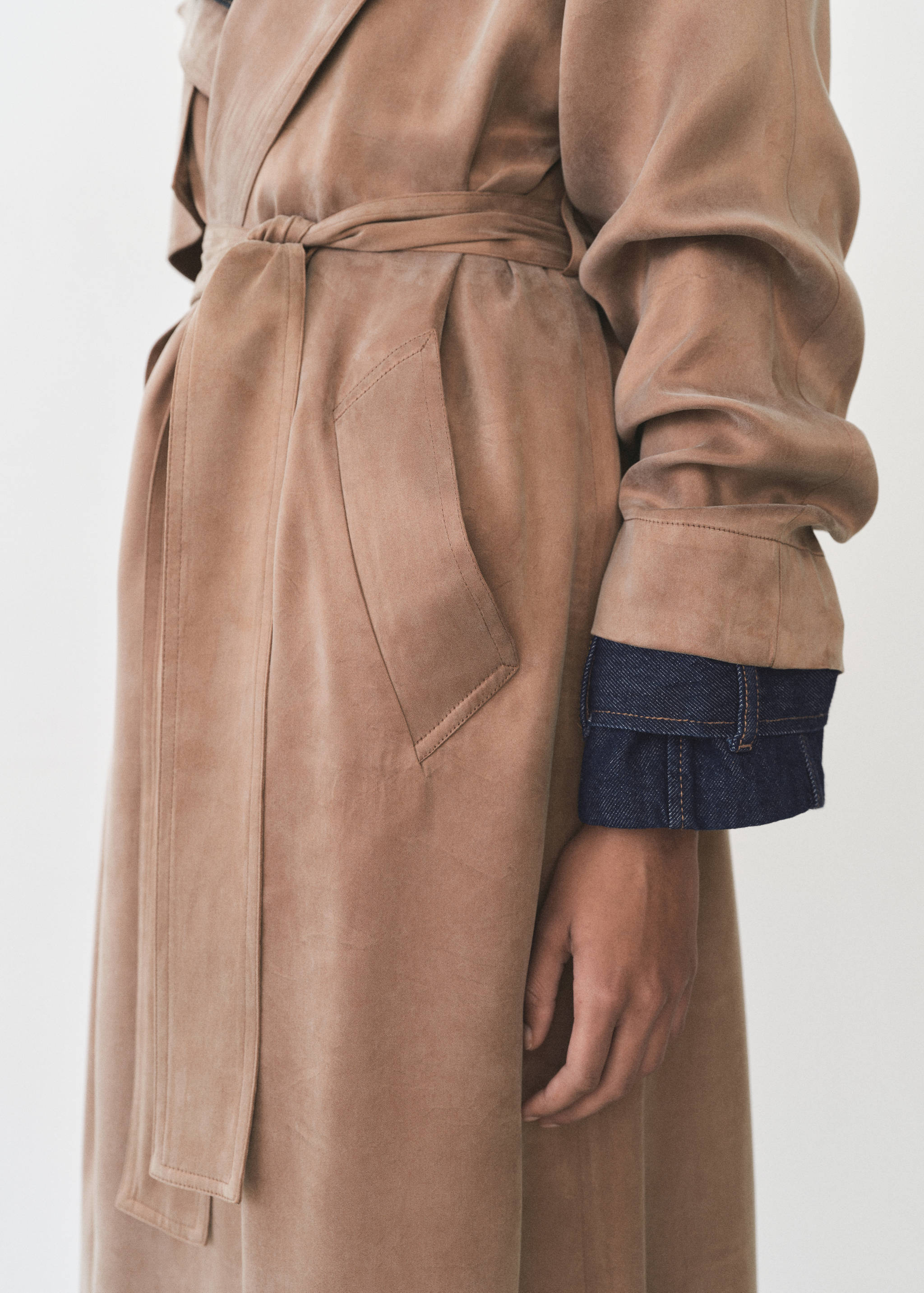 Belt lyocell trench - Details of the article 6