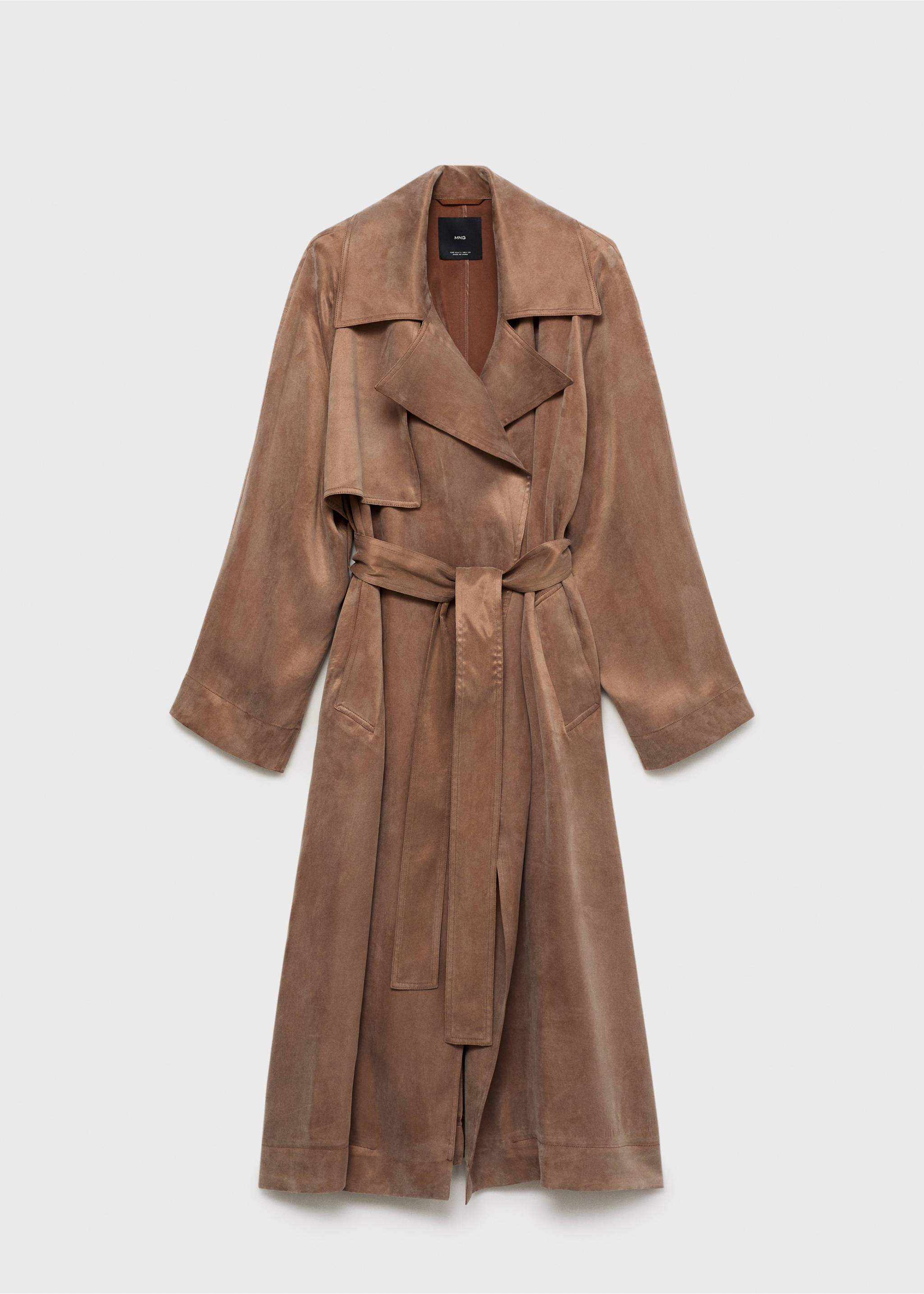 Belt lyocell trench - Article without model, Copper. Ref: 87096363-00.