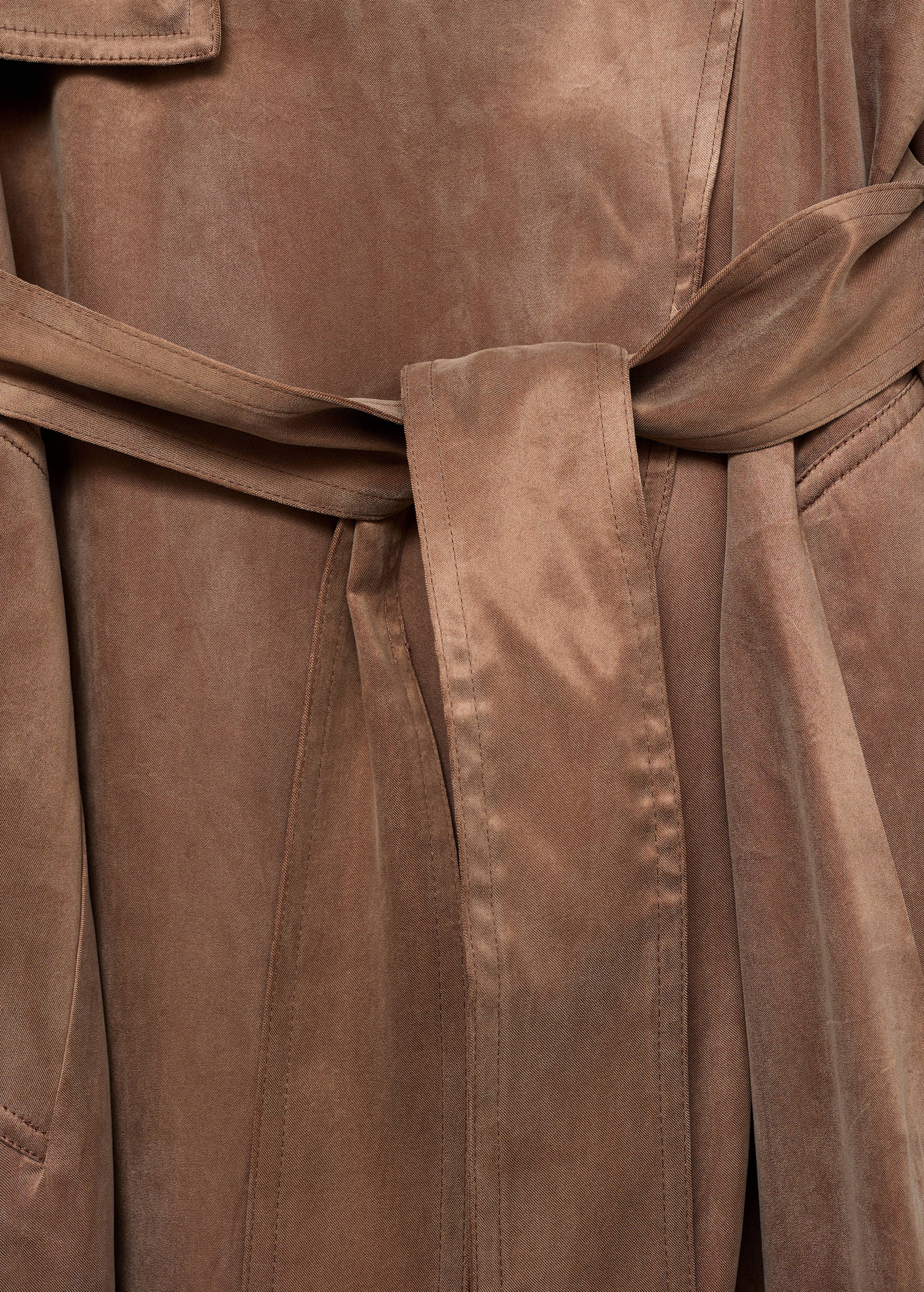 Belt lyocell trench - Details of the article 0