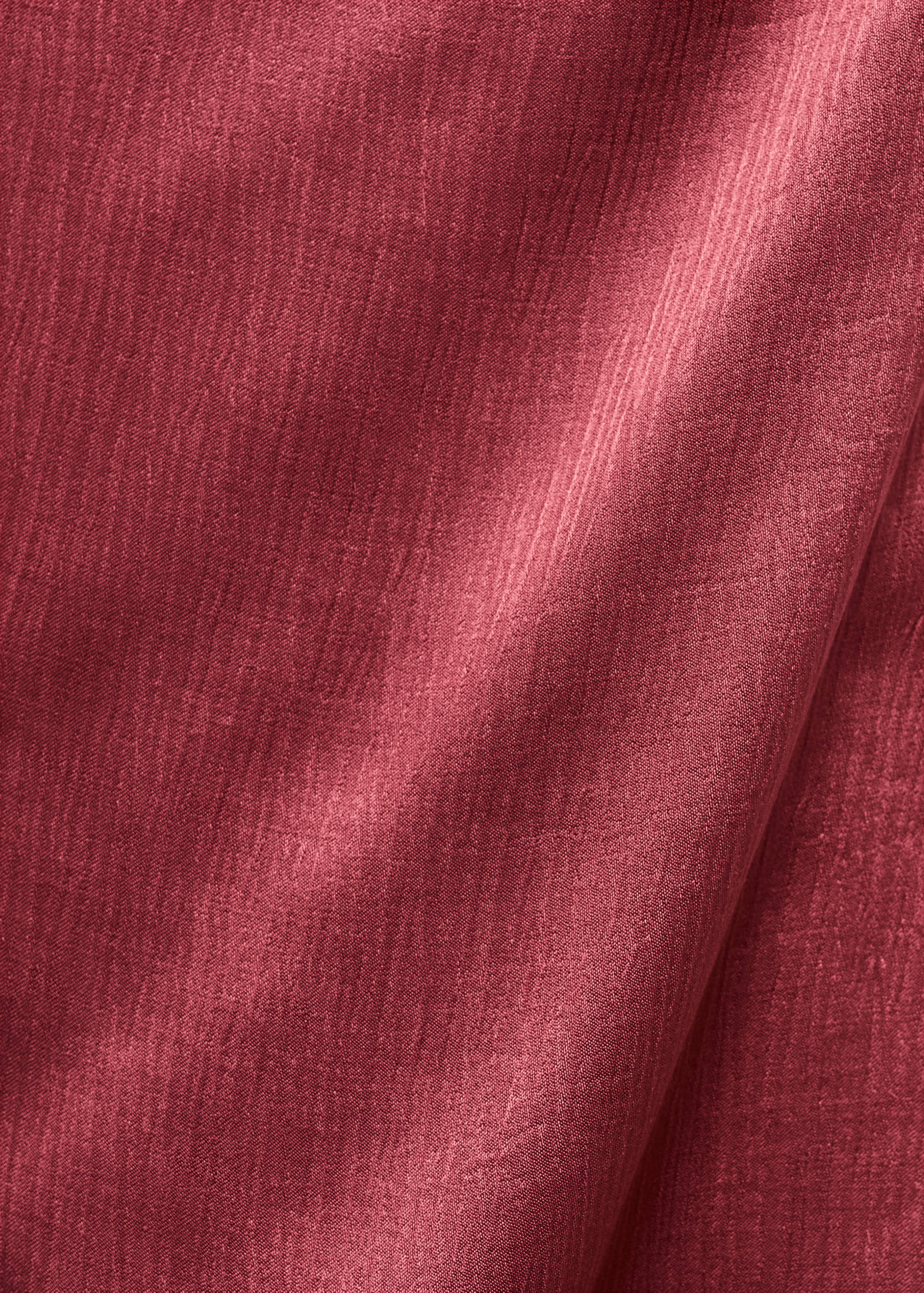 Top assimétrico acetinado - Pormenor do artigo 0