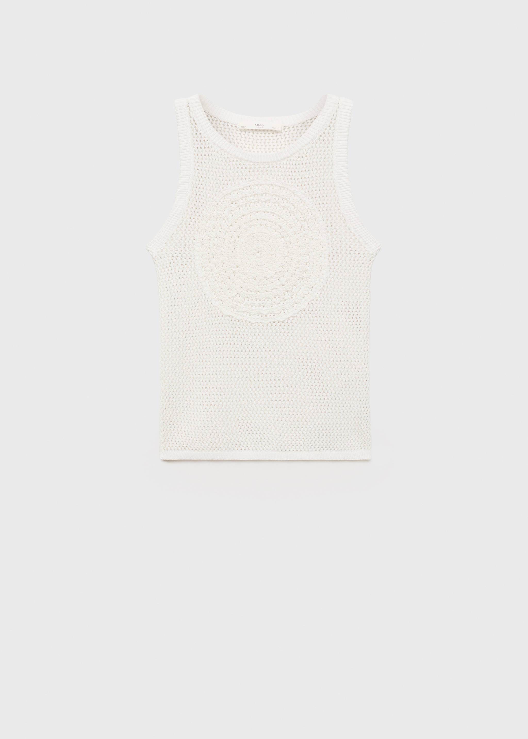 Top crochet algodón - Artículo sin modelo