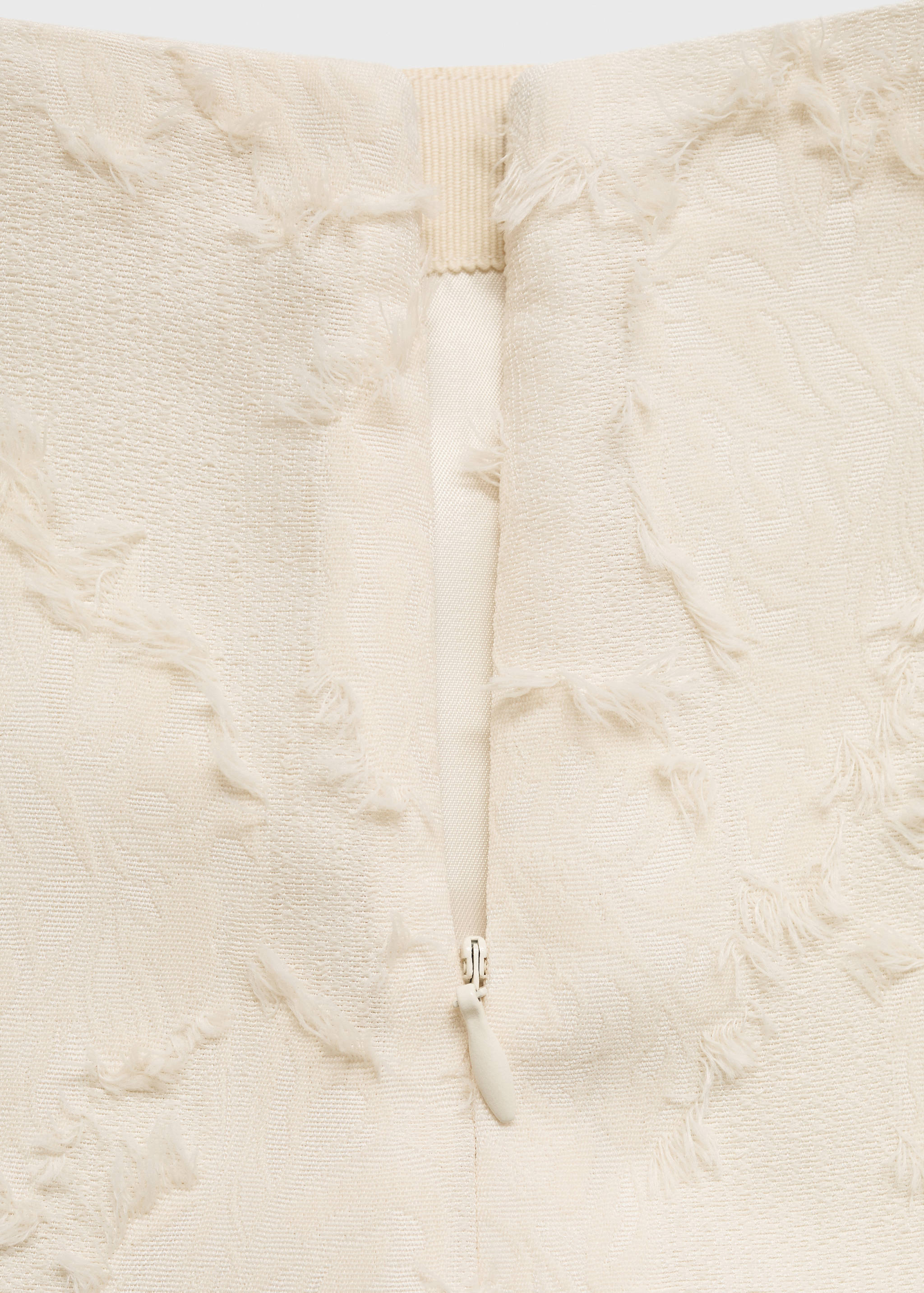 Jupe évasée à texture - Détail de l'article 0