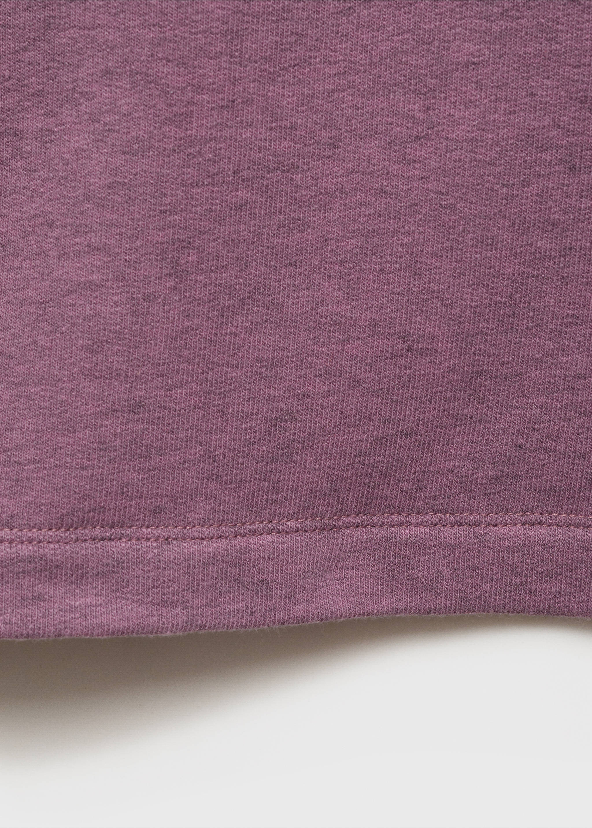 Camisón algodón felpa vigore - Detalle del artículo 0, Ciruela. Ref: 87096709-00.
