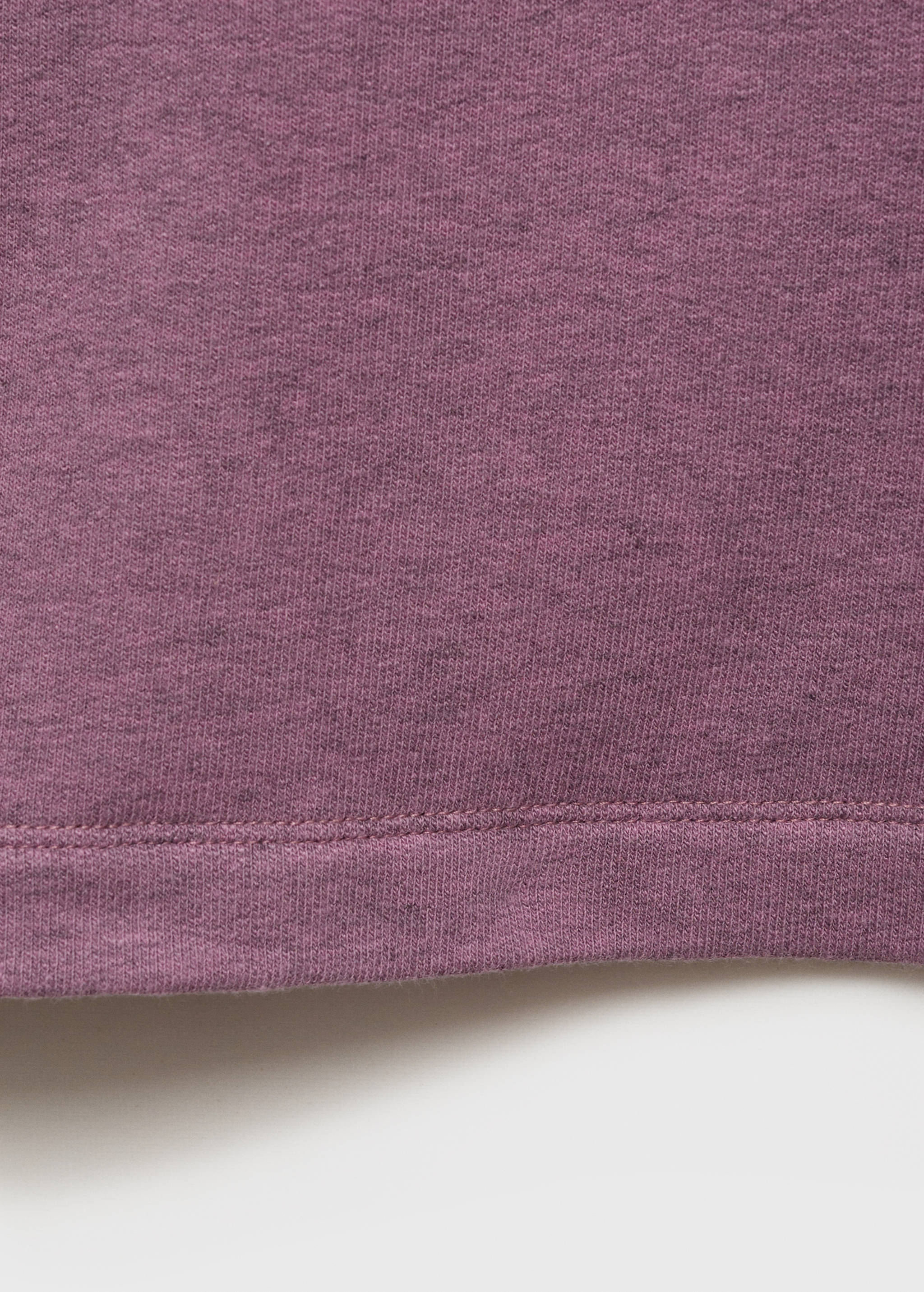 Heather fleece cotton nightgown - Details of the article 0