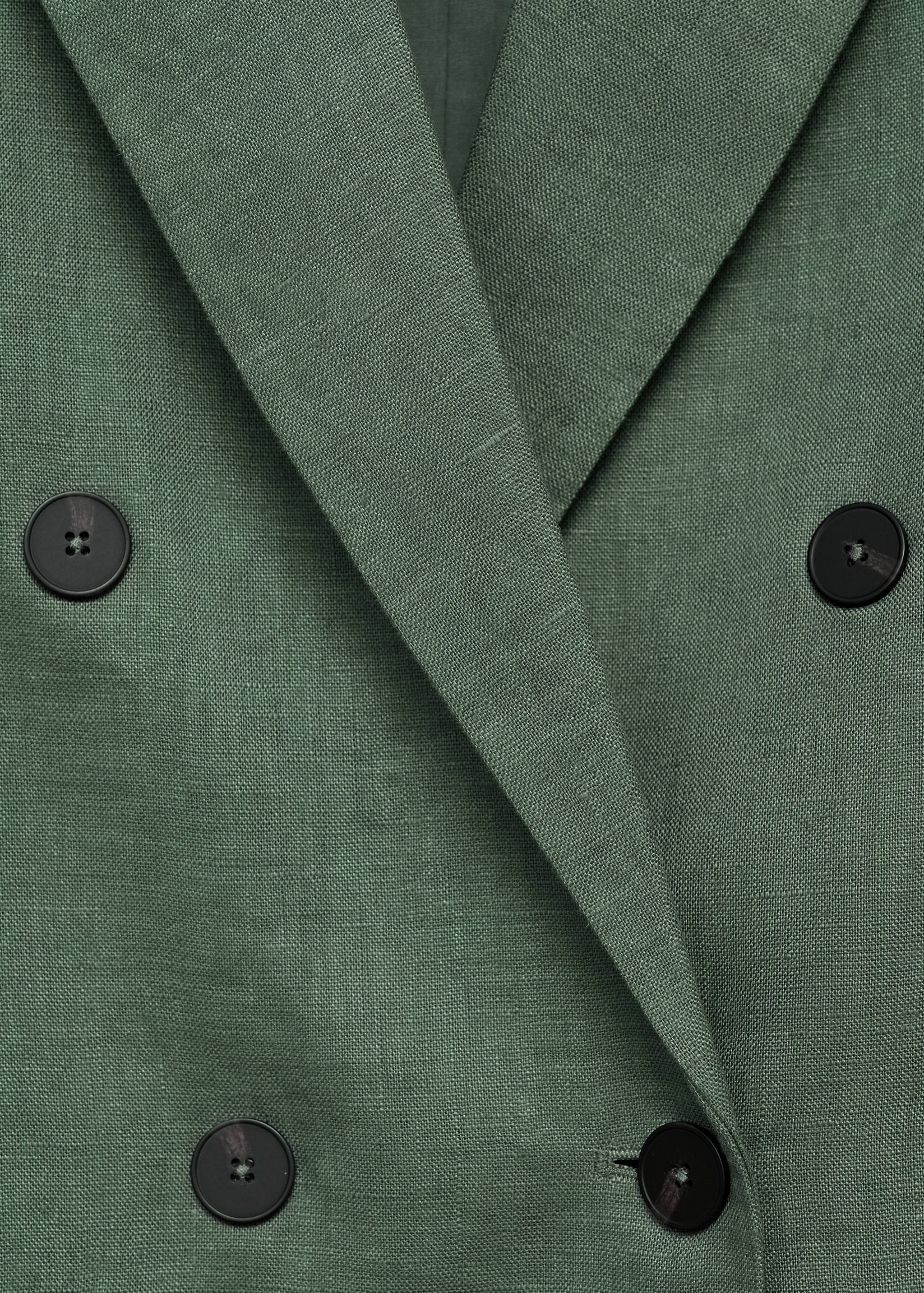 Linen suit jacket - Details of the article 8