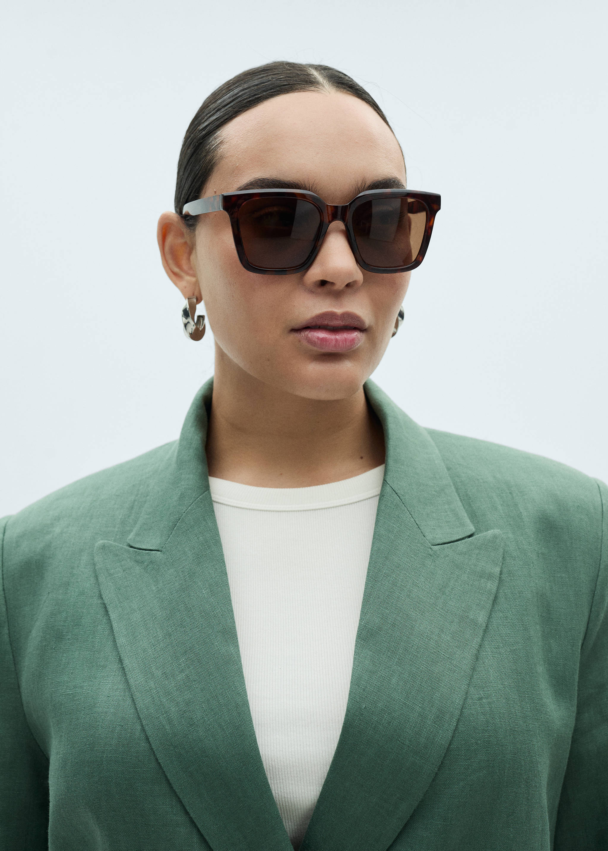 Linen suit jacket - Details of the article 4