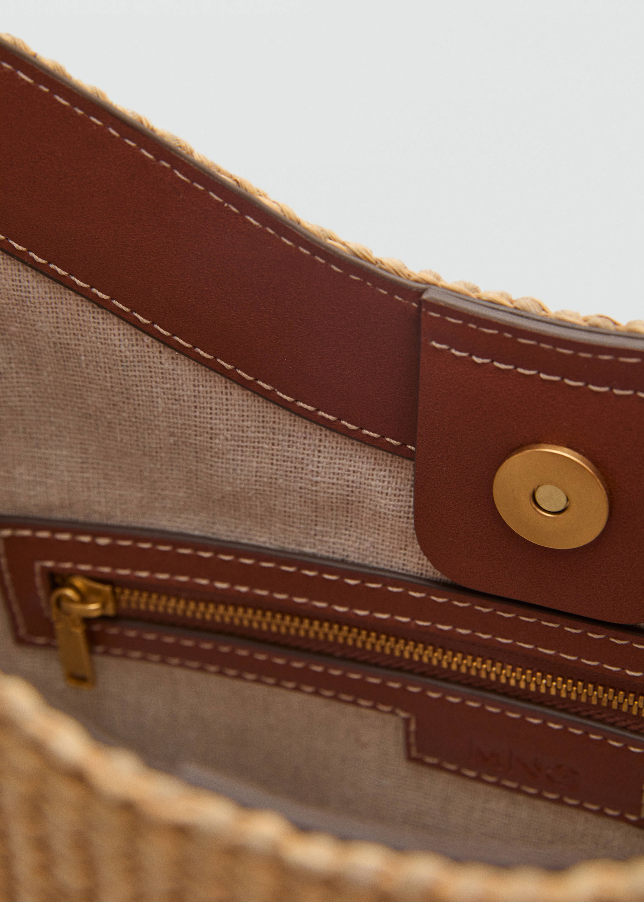 Bolso hombro efecto rafia - Detalle del artículo 3