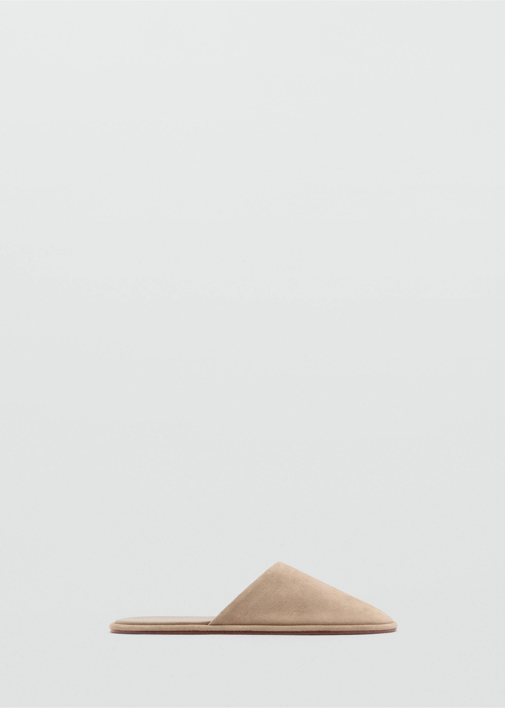 Suede sling back shoes - Article without model, Sand. Ref: 87096719-00.