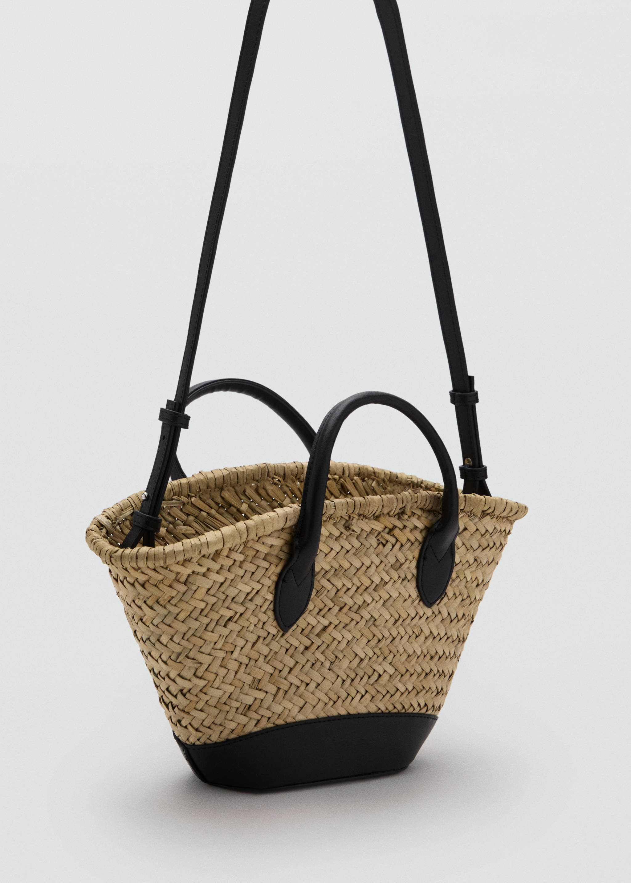 Small natural fibre basket - Medium plane